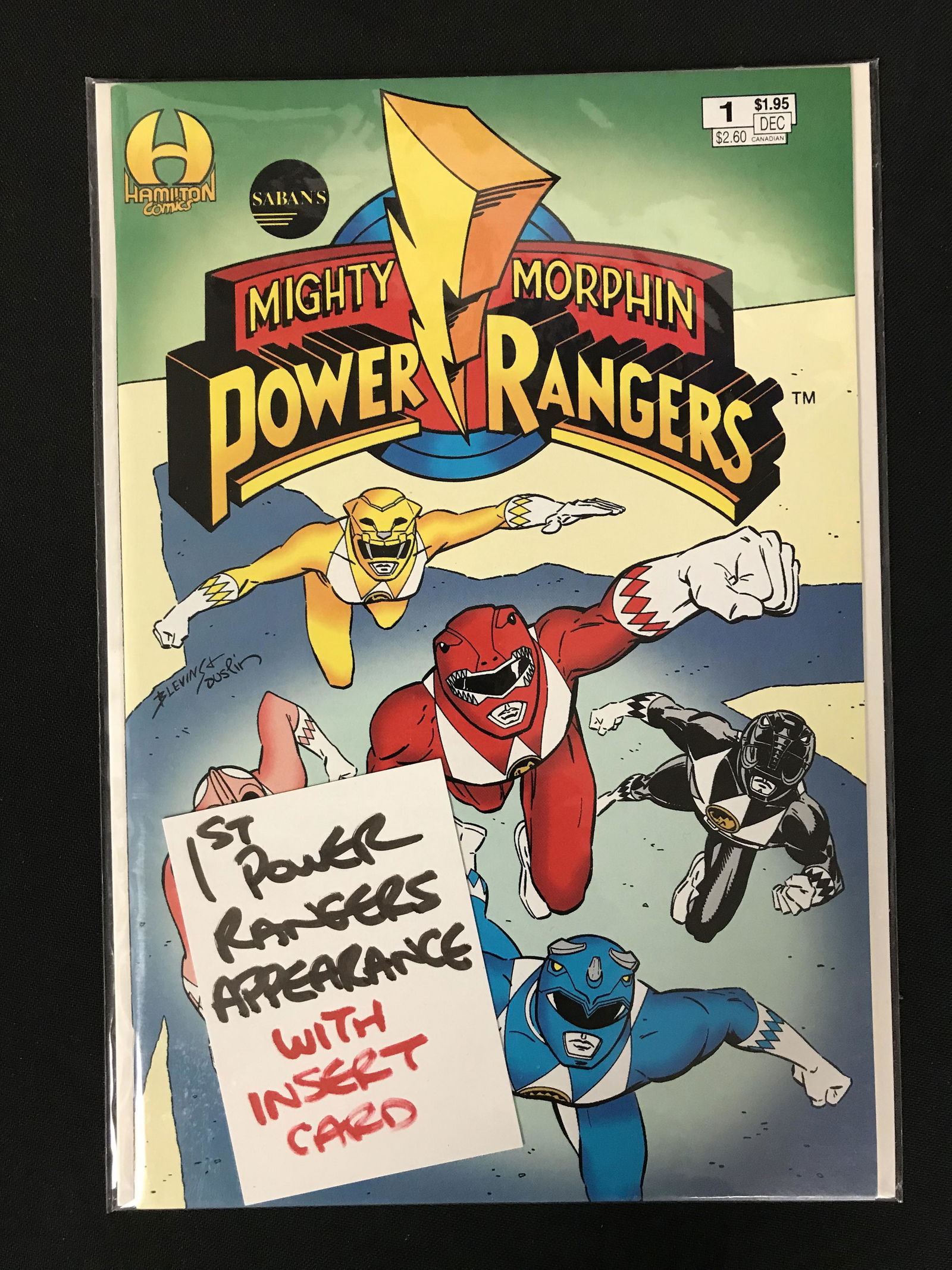 MIGHTY MORPHIN POWER RANGERS #1 (HAMILTON COMICS) w/ In (1 of 1)
