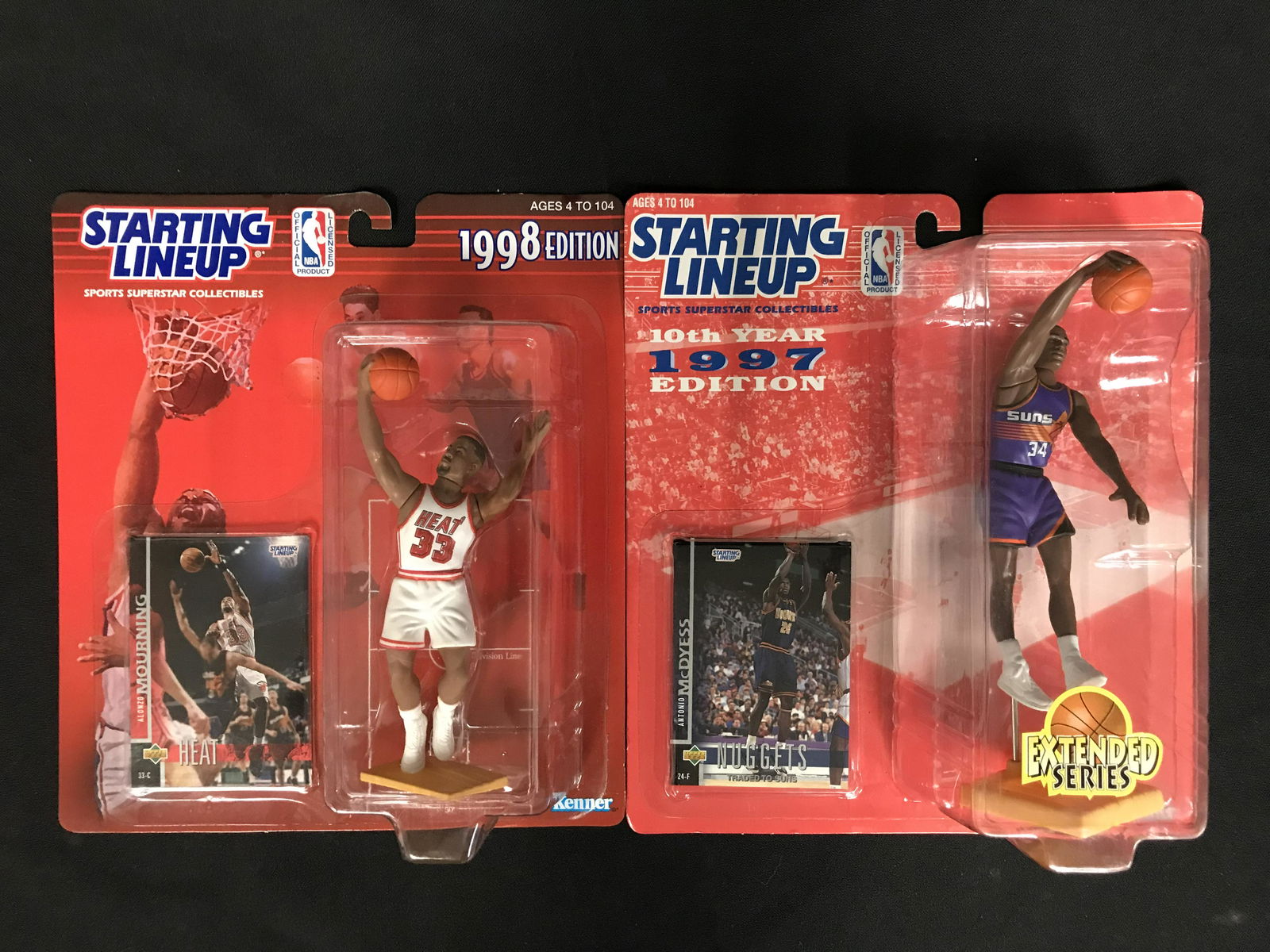 STARTING LINE-UP SPORTS SUPERSTAR COLLECTIBLES (MOURNIN: STARTING LINE-UP SPORTS SUPERSTAR COLLECTIBLES (MOURNING/ McDYESS)