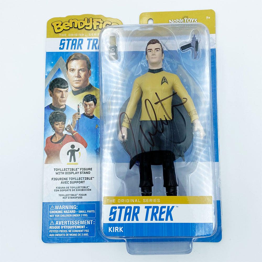 William Shatner Autographed "Captain Kirk" BendyFigs Fi (1 of 1)