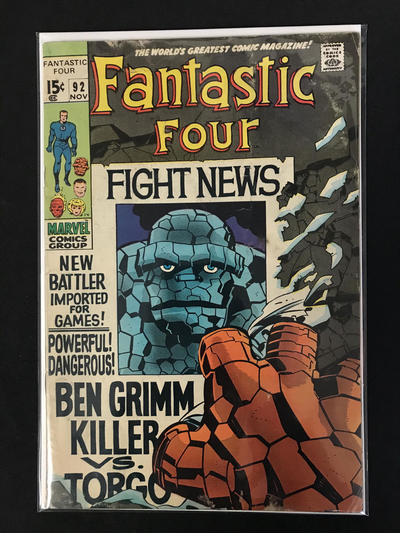 FANTASTIC FOUR #92 (MARVEL COMICS) (1 of 1)
