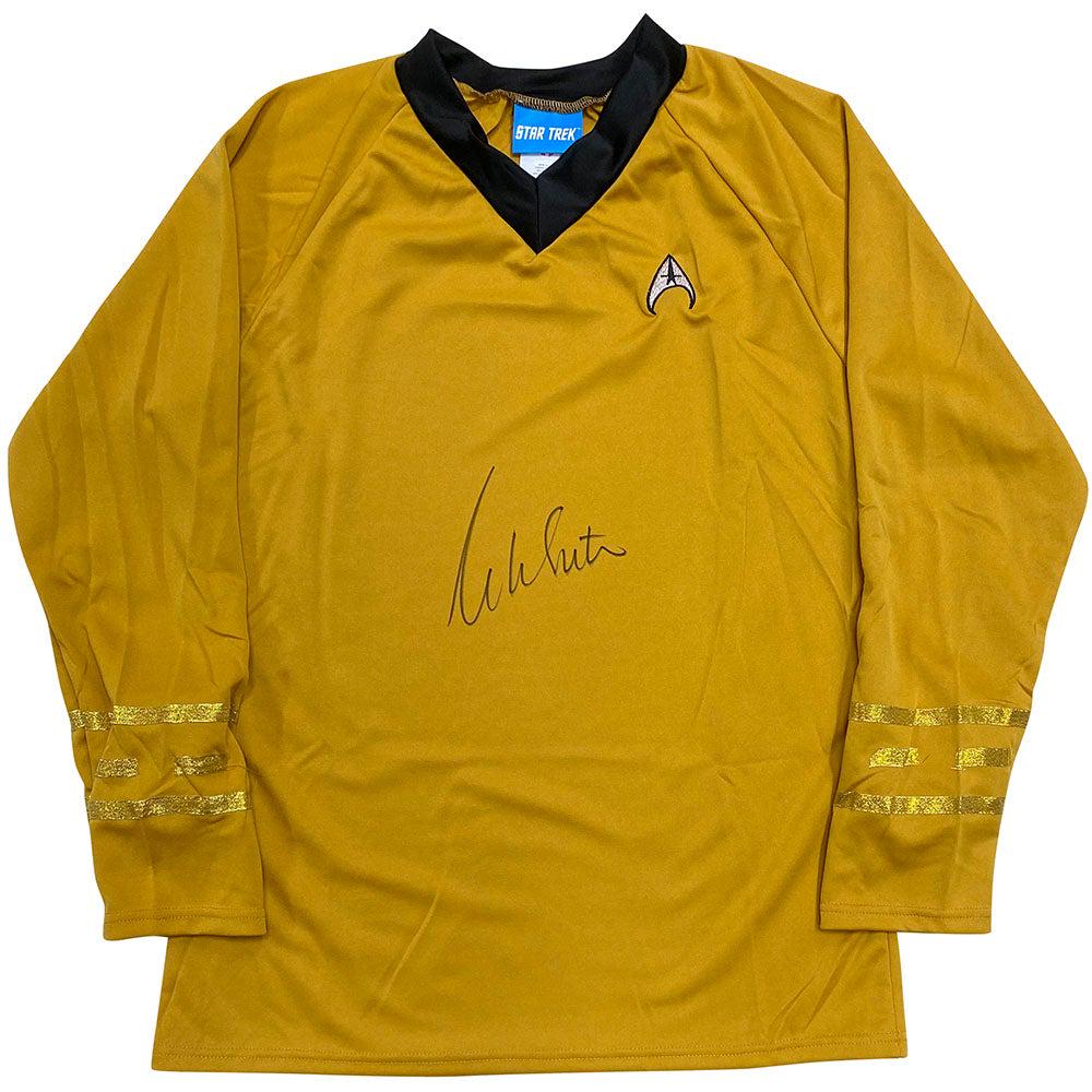 William Shatner Autographed Star Trek Shirt (Frozen Pon (1 of 3)