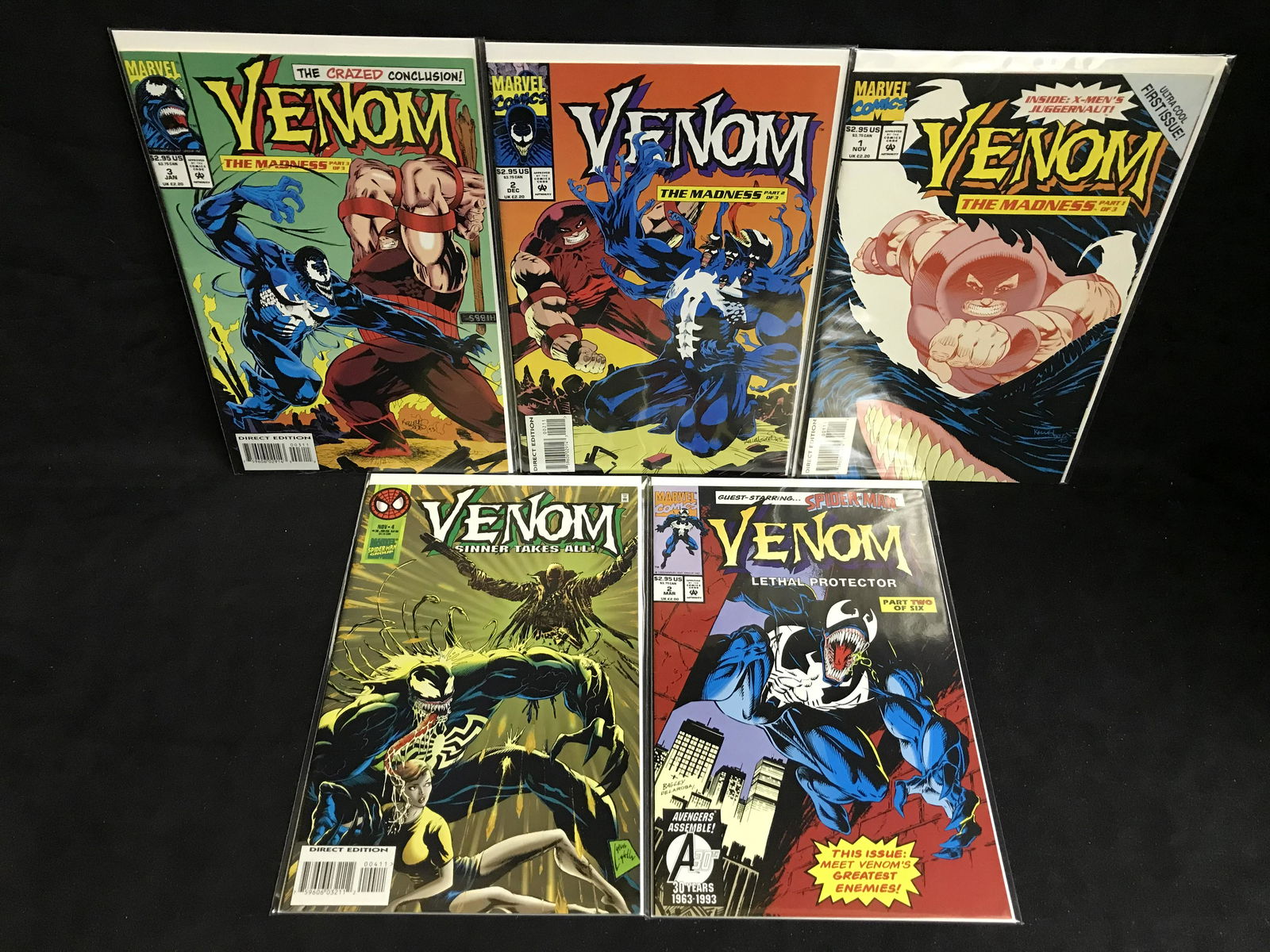 VENOM COMIC BOOK LOT (MARVEL COMICS) (1 of 1)