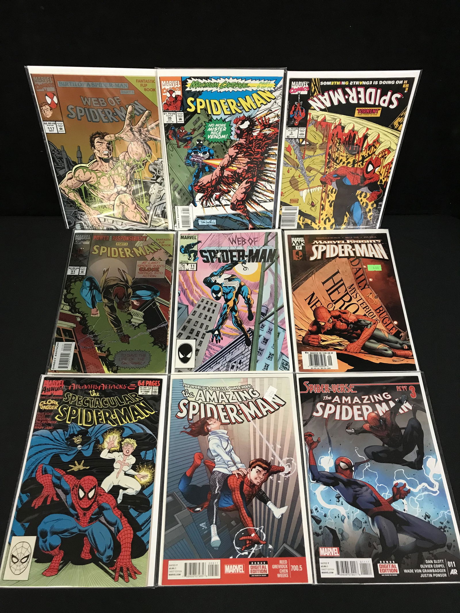 ASSORTED SPIDER-MAN COMIC BOOK LOT (MARVEL COMICS) (1 of 1)