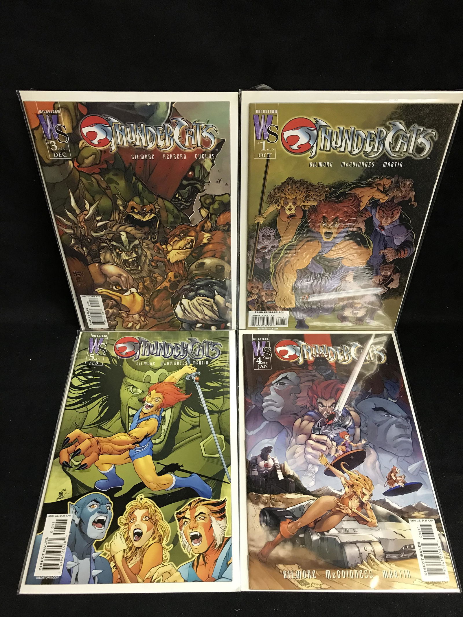THUNDERCATS COMIC BOOK LOT (WILDSTORM COMICS) (1 of 1)