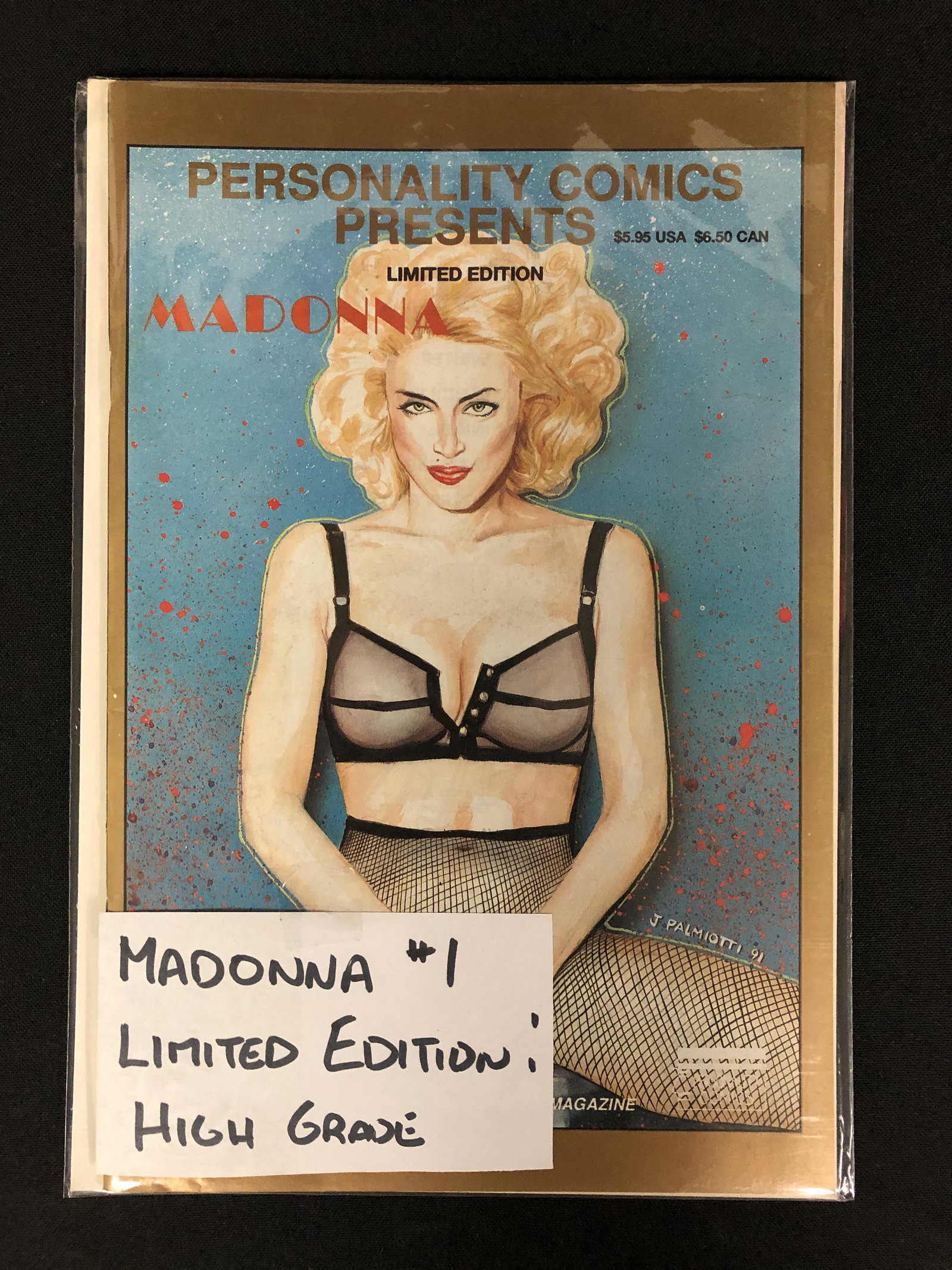 MADONNA #1 (PERSONALITY COMICS) Limited Edition! (1 of 1)