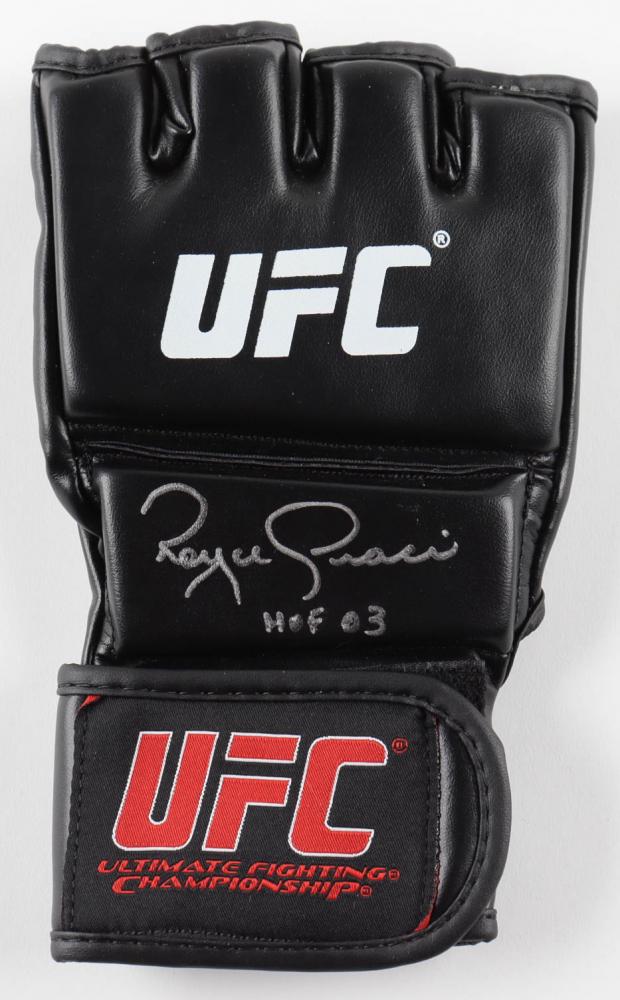 ROYCE GRACIE SIGNED UFC GLOVE (PA COA) (1 of 2)
