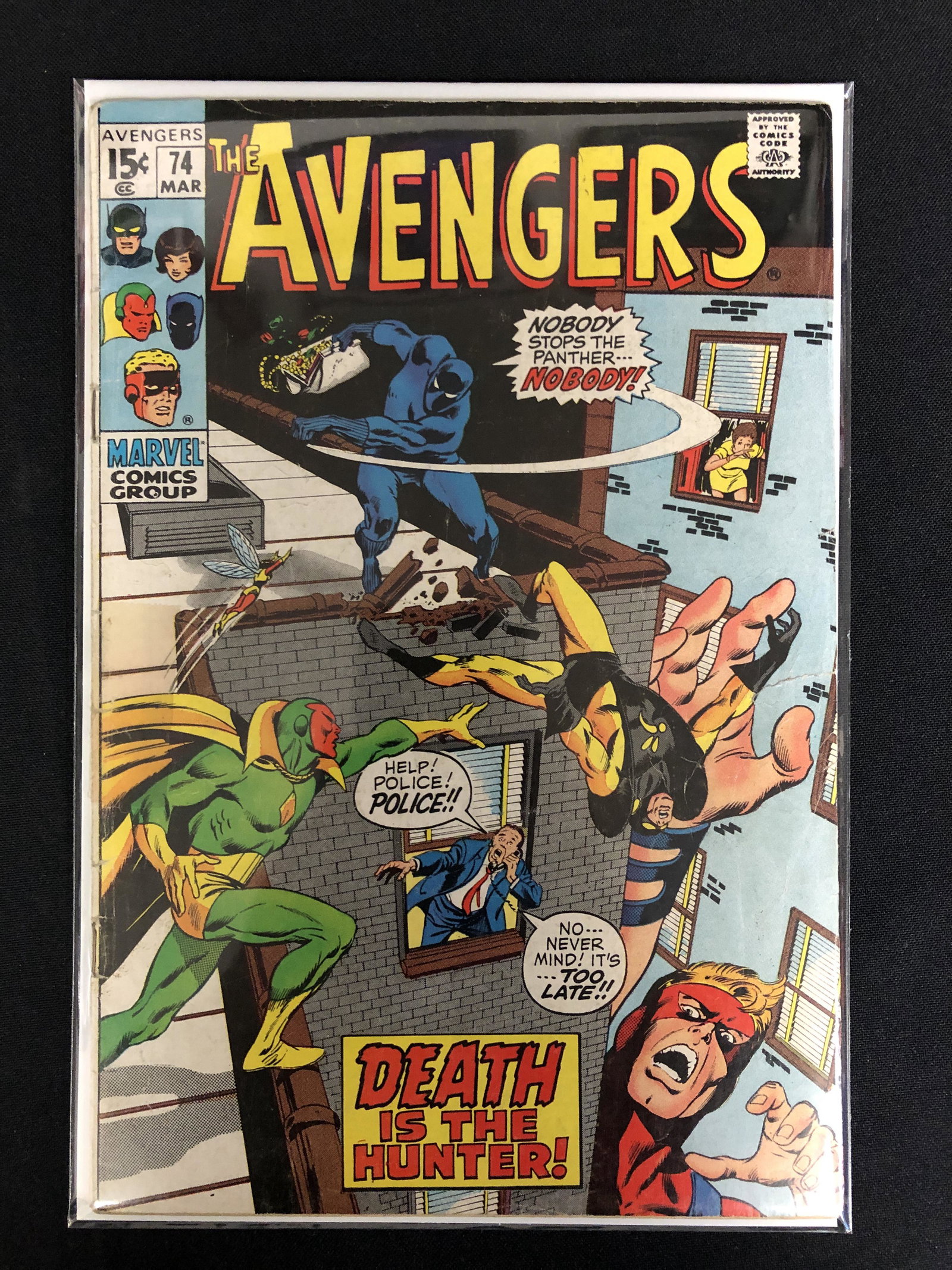THE AVENGERS #74 (MARVEL COMICS) (1 of 1)