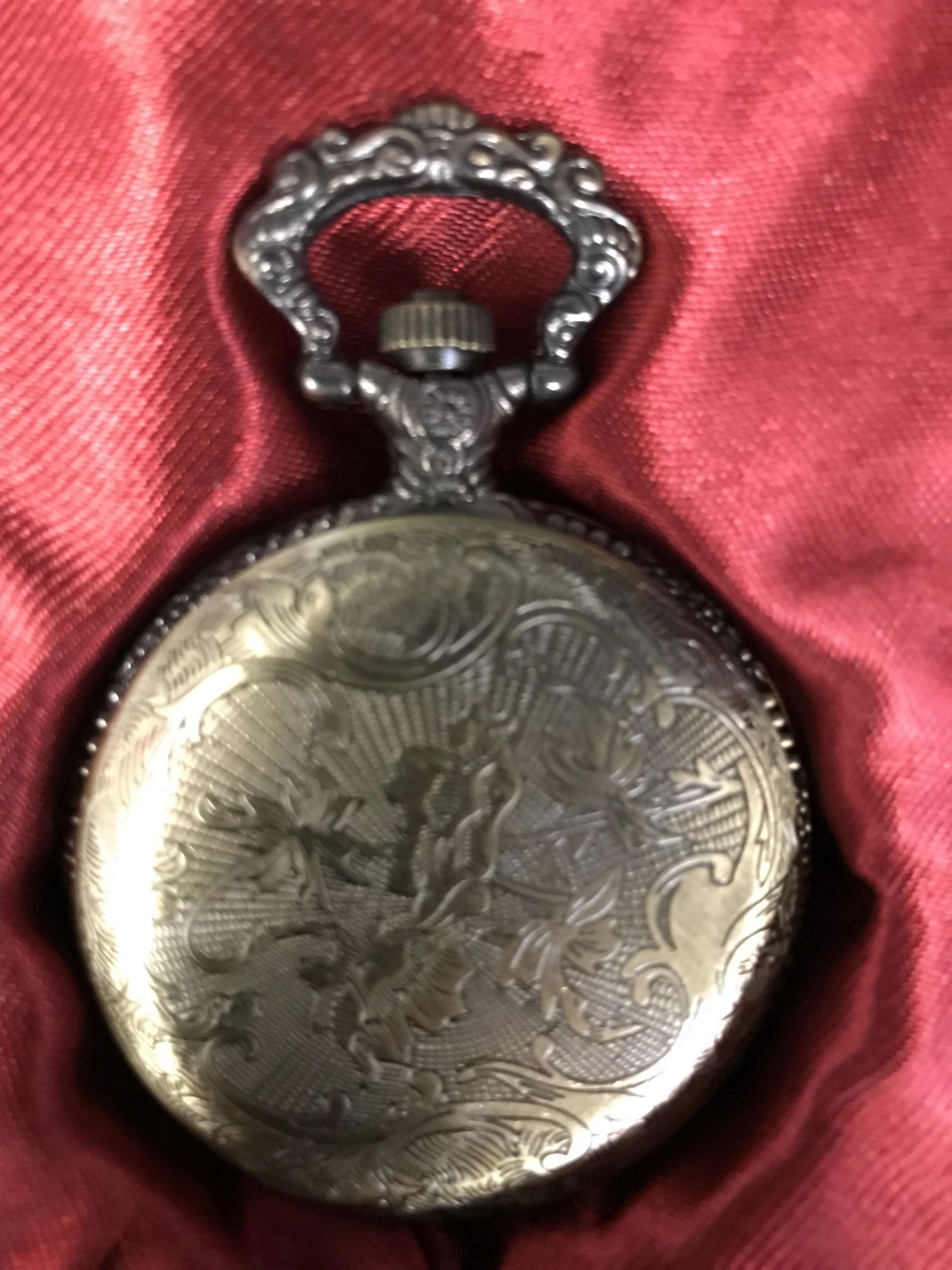 Armitron pocket shop watch fisherman