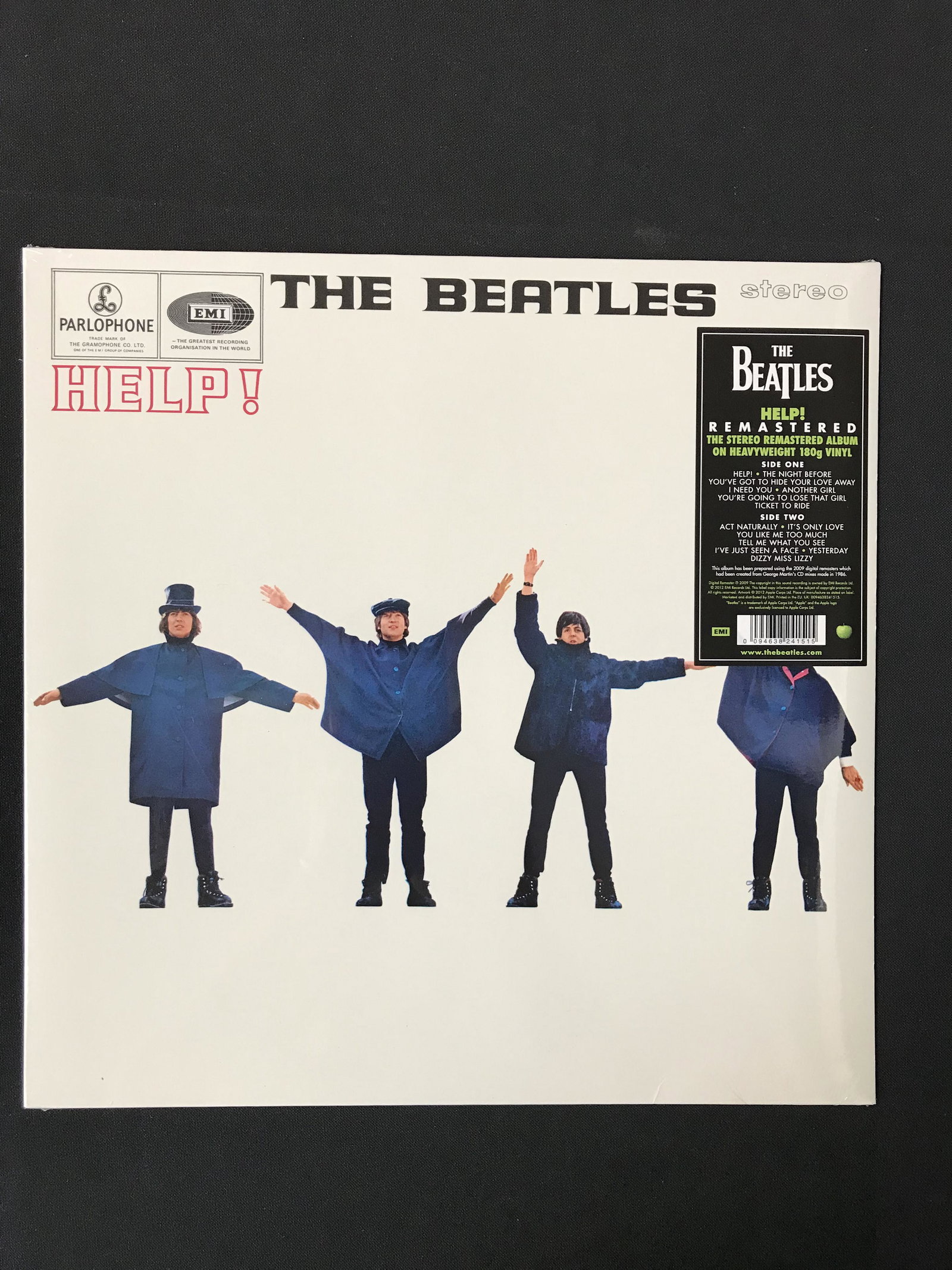THE BEATLES "HELP" SEALED VINYL RECORD (1 of 1)