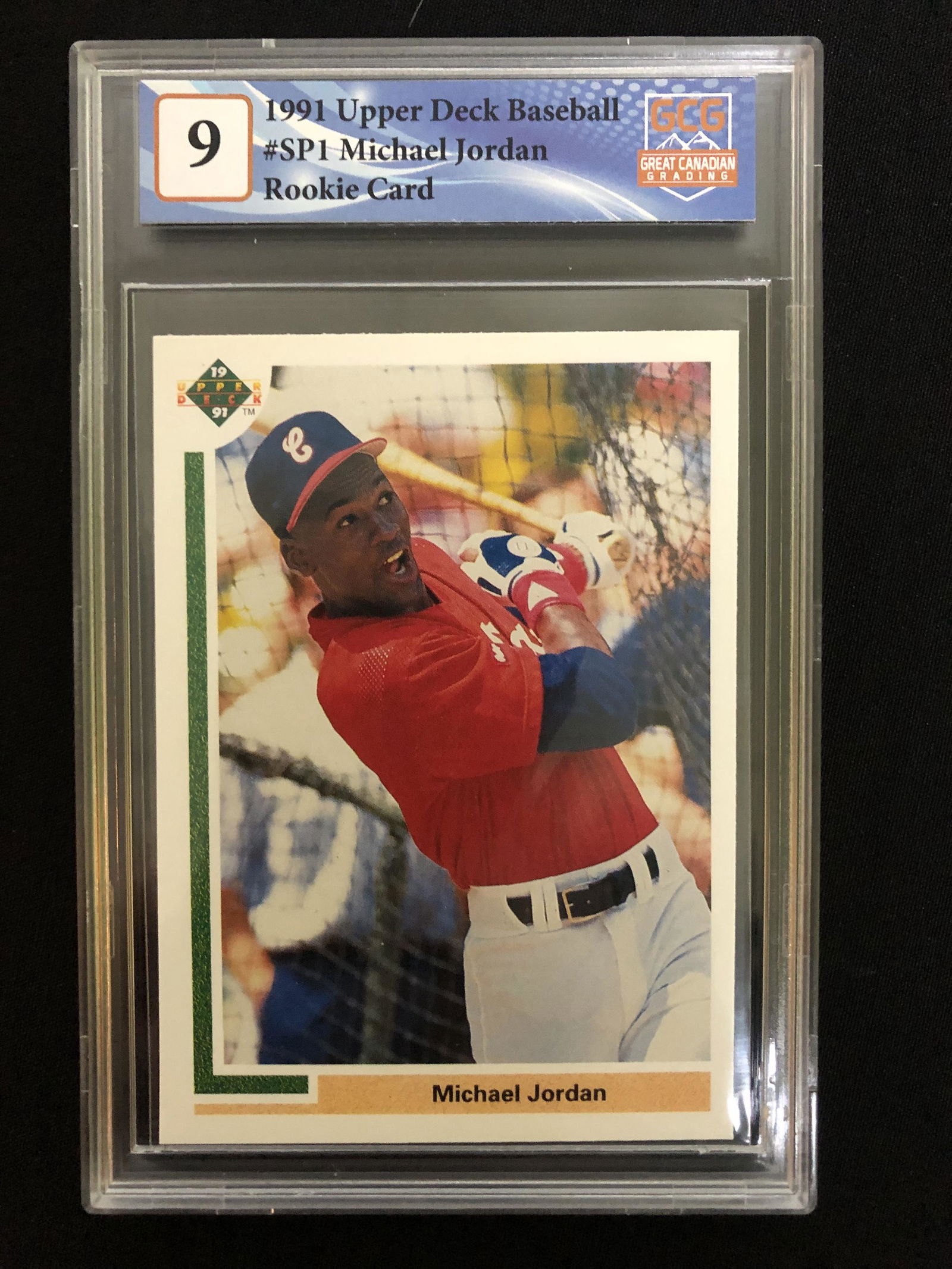 1991 UPPER DECK BASEBALL MICHAEL JORDAN ROOKIE CARD (GC (1 of 1)