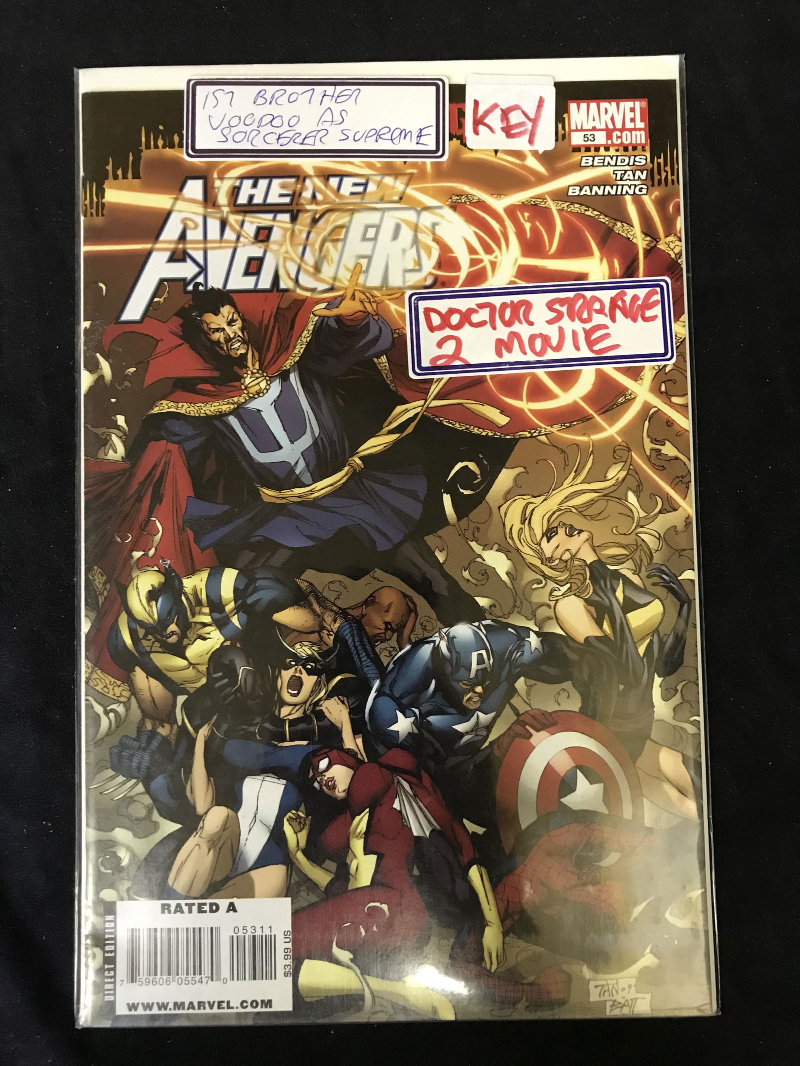 THE NEW AVENGERS #53 (MARVEL) (1 of 1)