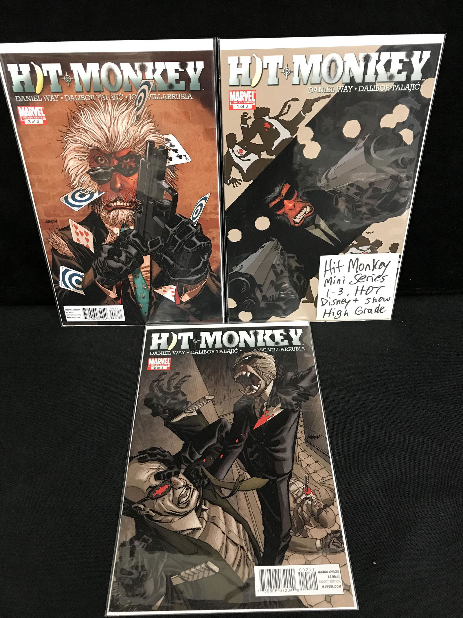 HIT MONKEY #1-3 (MARVEL COMICS) (1 of 1)