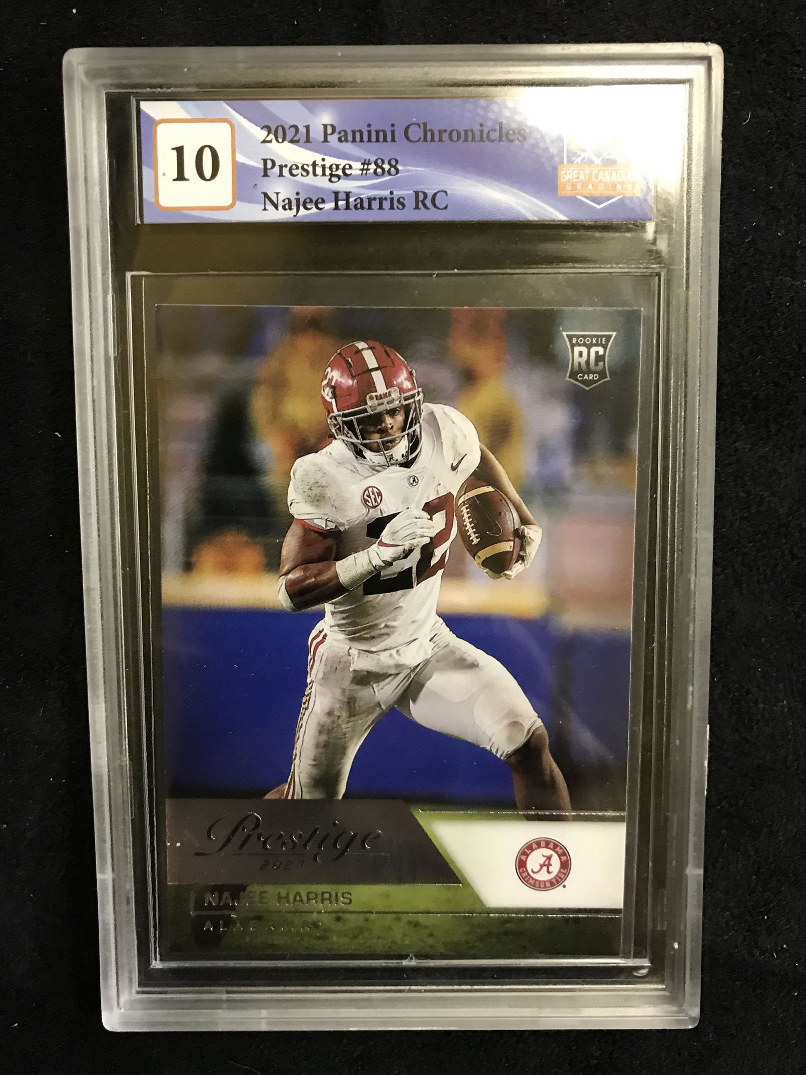 2021 PANINI CHRONICLES PRESTIGE #88 NAJEE HARRIS RC (1 of 1)