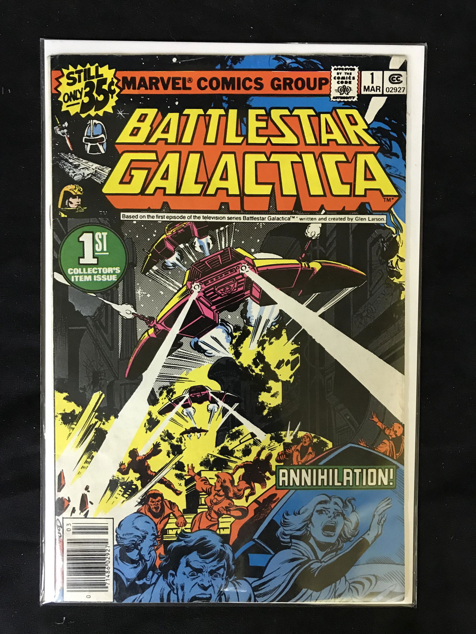 BATTLESTAR GALACTICA #1 (MARVEL COMICS) (1 of 1)