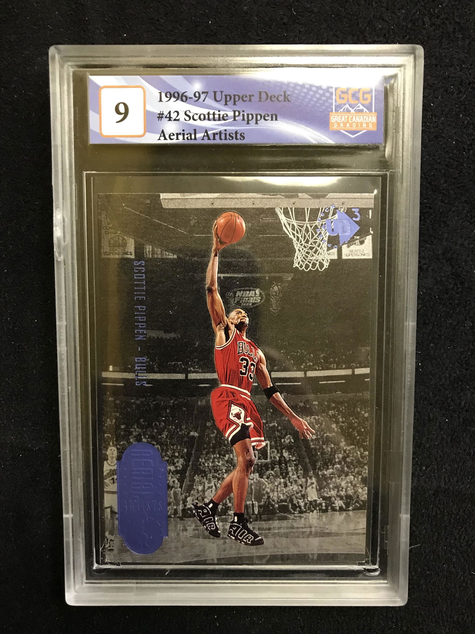 1996-97 UPPER DECK #42 SCOTTIE PIPPEN AERIAL ARTISTS (1 of 1)