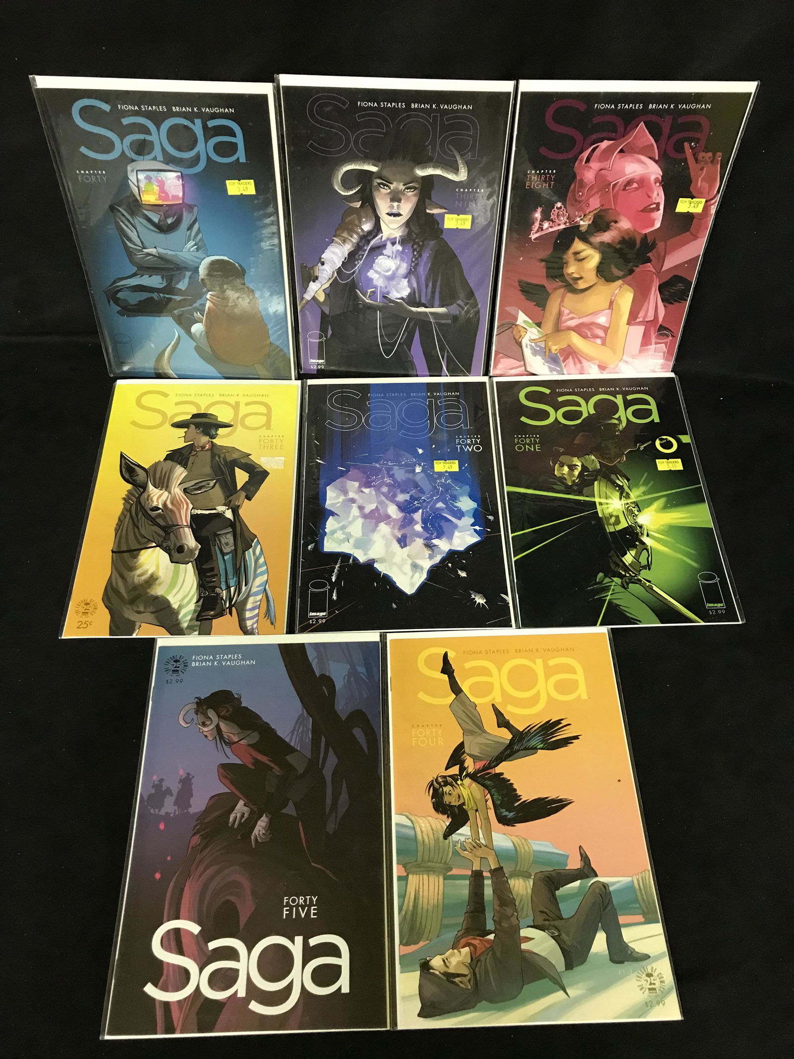 SAGA COMIC BOOK LOT (IMAGE COMICS) (1 of 1)