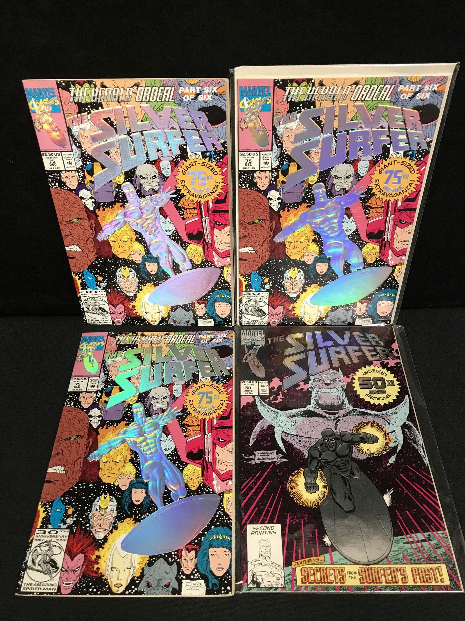 THE SILVER SURFER COMIC BOOK LOT (MARVEL COMICS) (1 of 1)