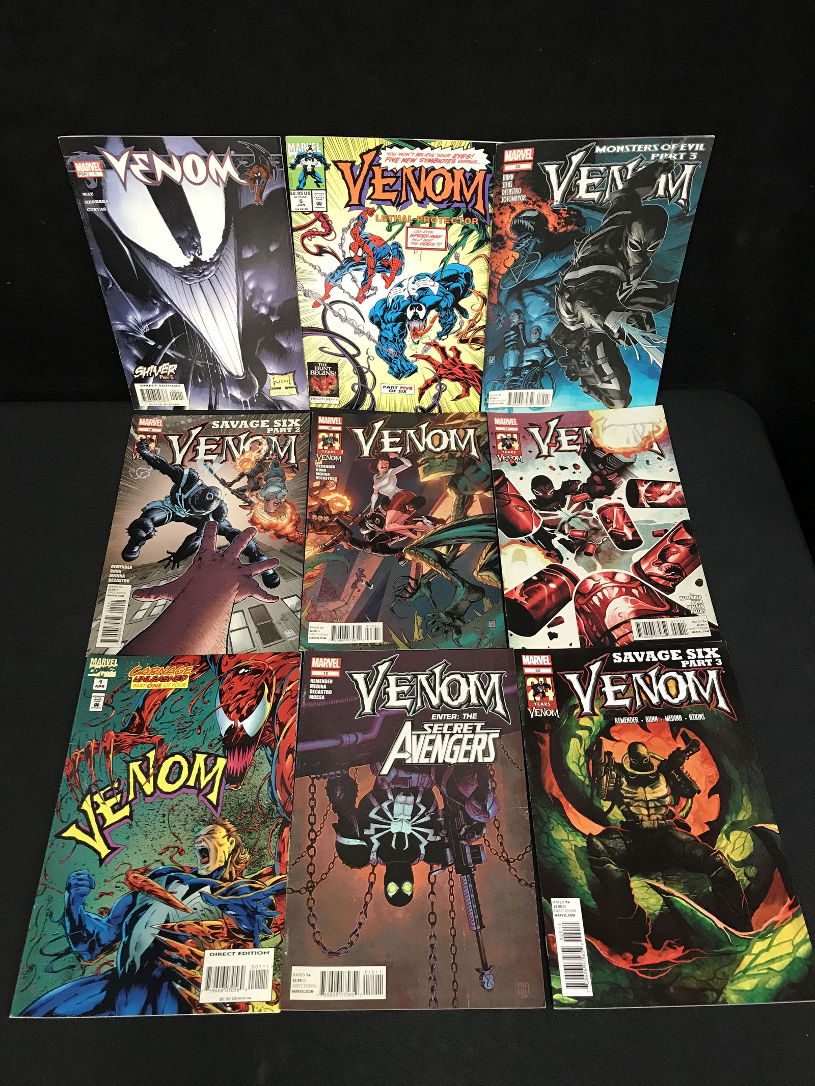 VENOM COMIC BOOK LOT (MARVEL COMICS) (1 of 1)