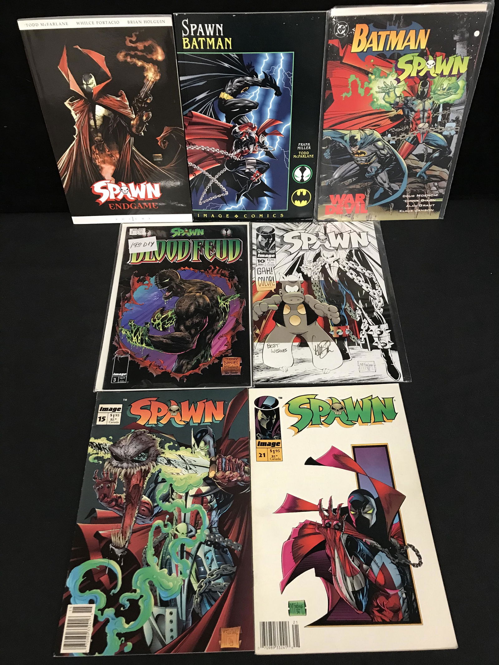 SPAWN COMIC BOOK LOT (IMAGE COMICS) (1 of 1)