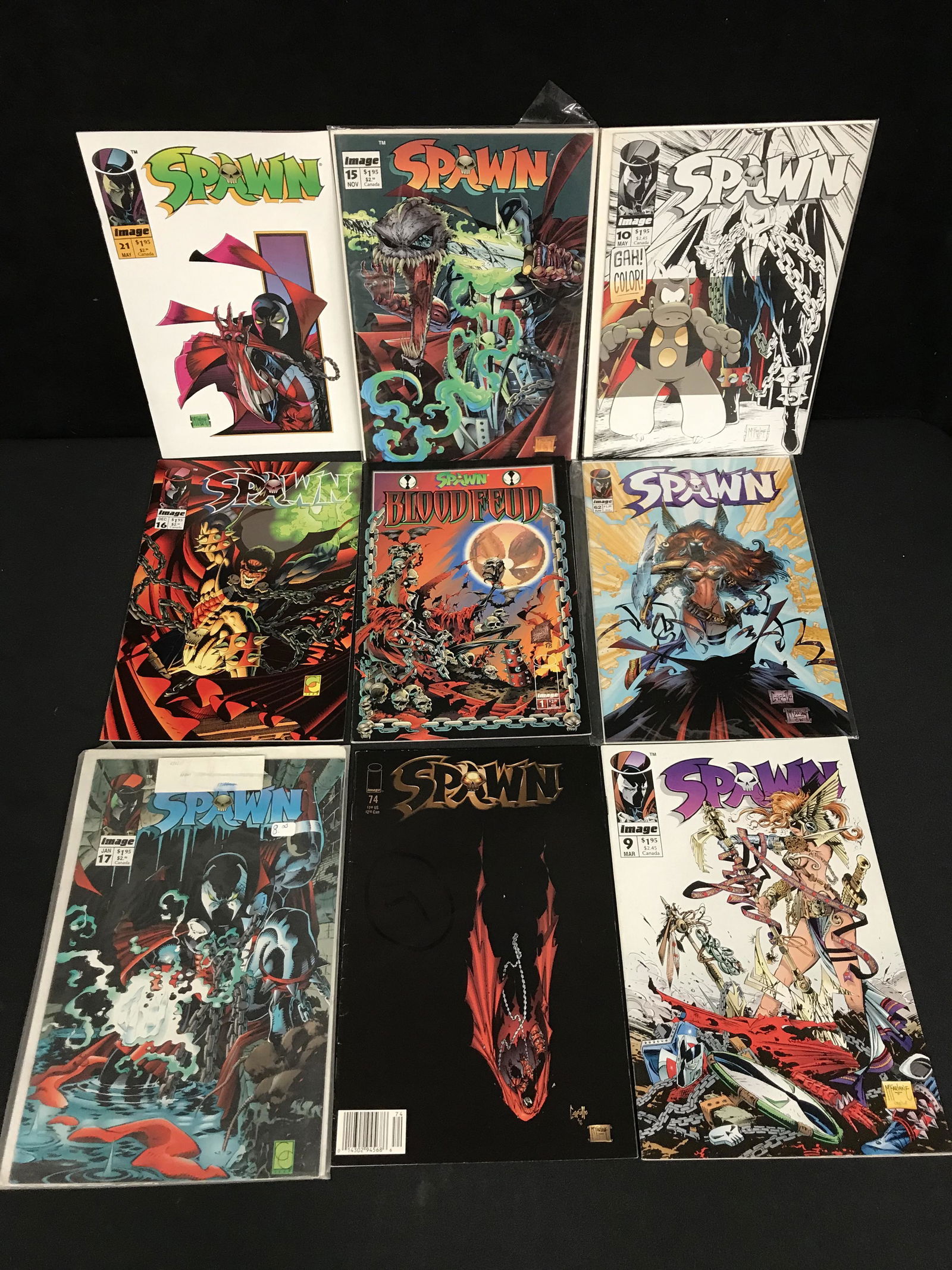 SPAWN COMIC BOOK LOT (IMAGE COMICS) (1 of 1)