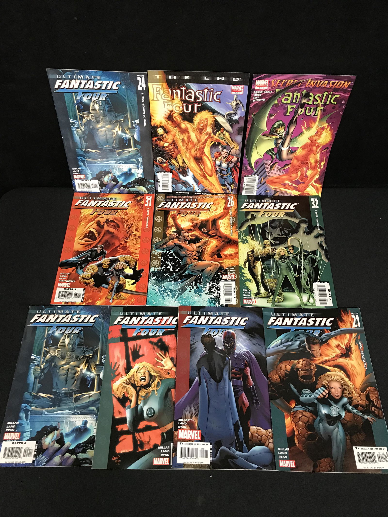 FANTASTIC FOUR COMIC BOOK LOT (MARVEL COMICS) (1 of 1)
