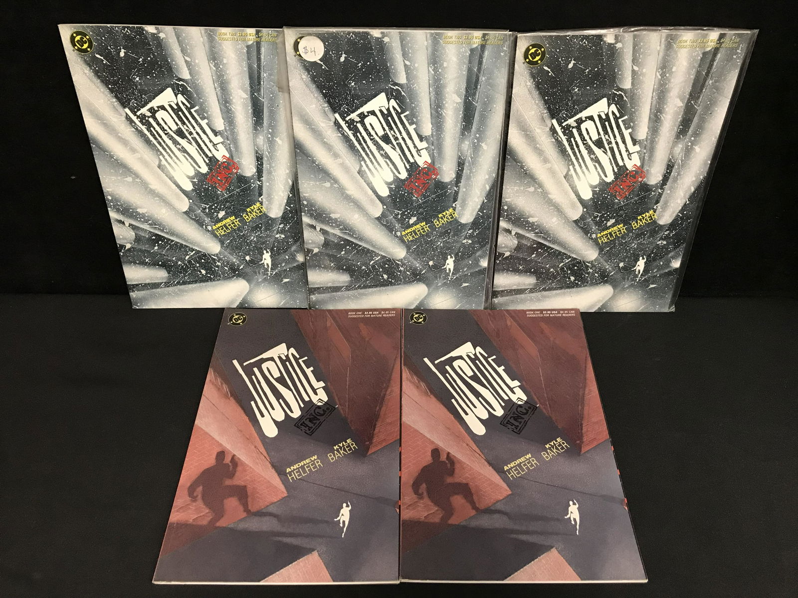 JUSTICE INC. COMIC BOOK LOT (DC COMICS) (1 of 1)