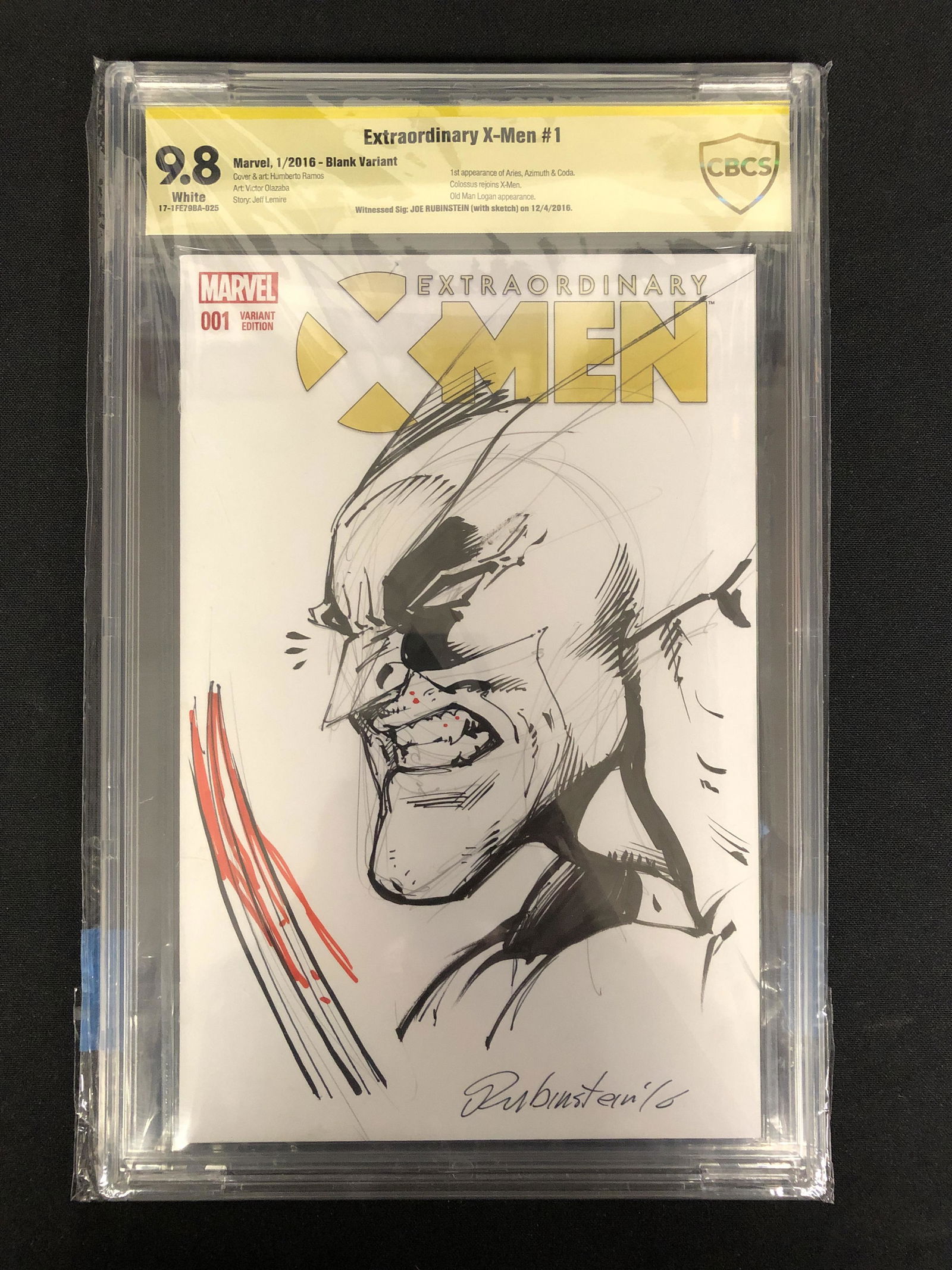 EXTRAORDINARY X-MEN #1 CBCS 9.8 (MARVEL COMICS 2016) (1 of 1)