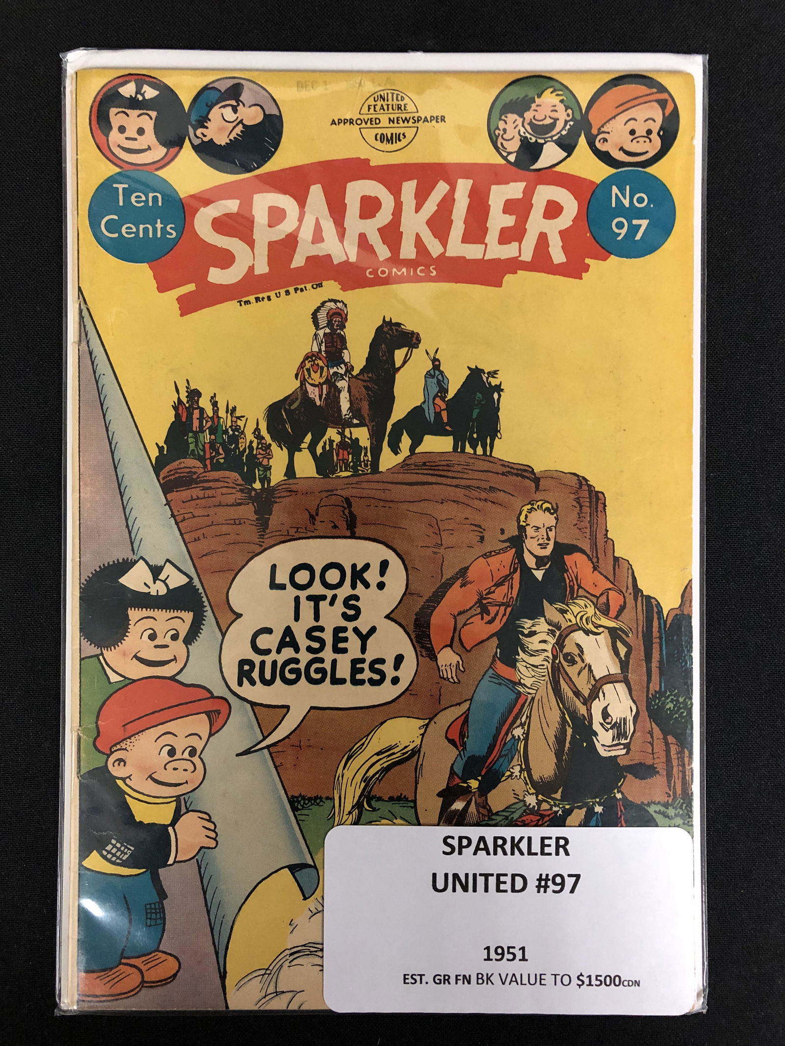 SPARKLER #97 (UNITED FEATURE COMICS 1951) (1 of 1)