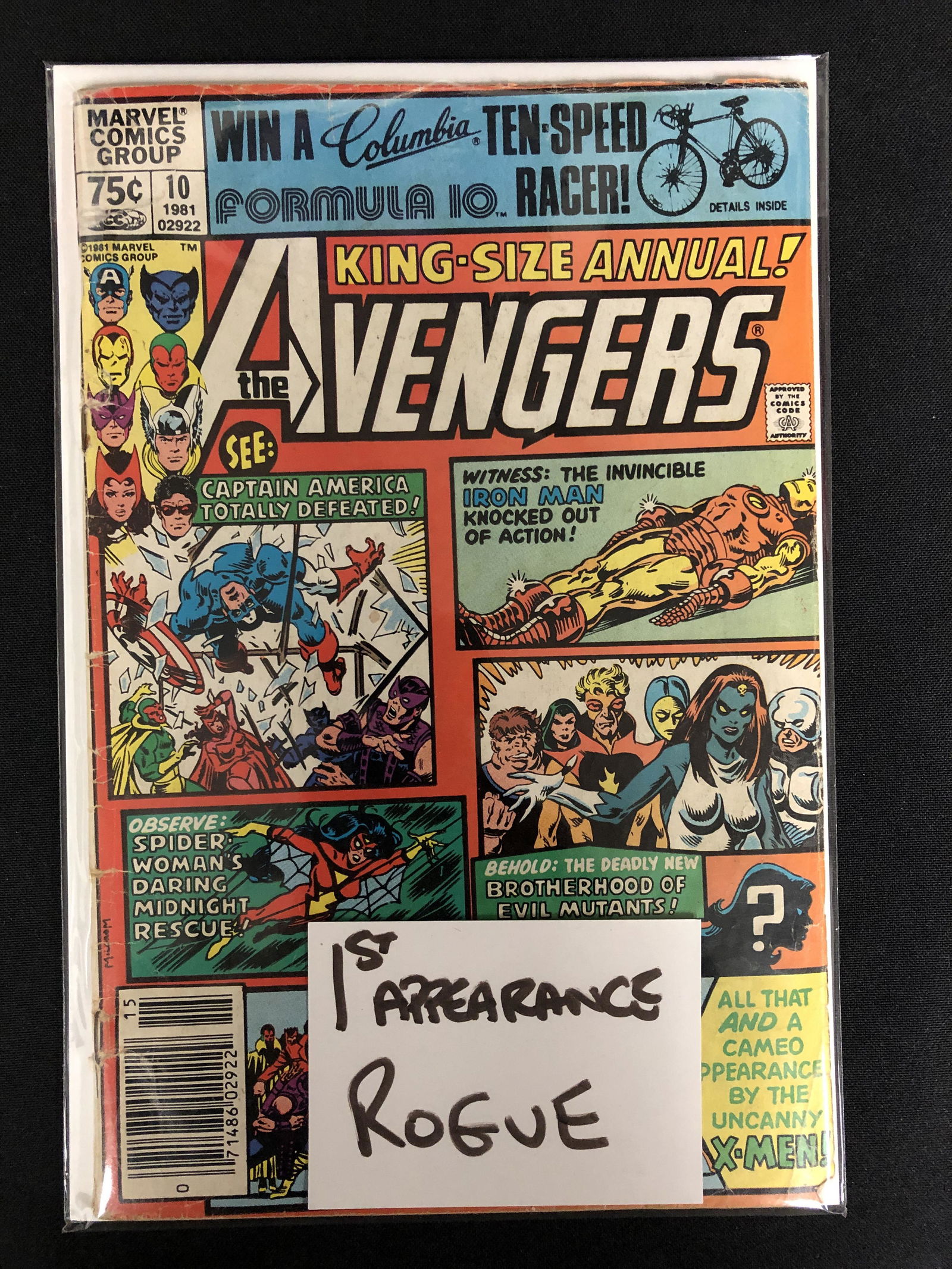 KING-SIZE ANNUAL THE AVENGERS #10 (MARVEL COMICS) (1 of 1)
