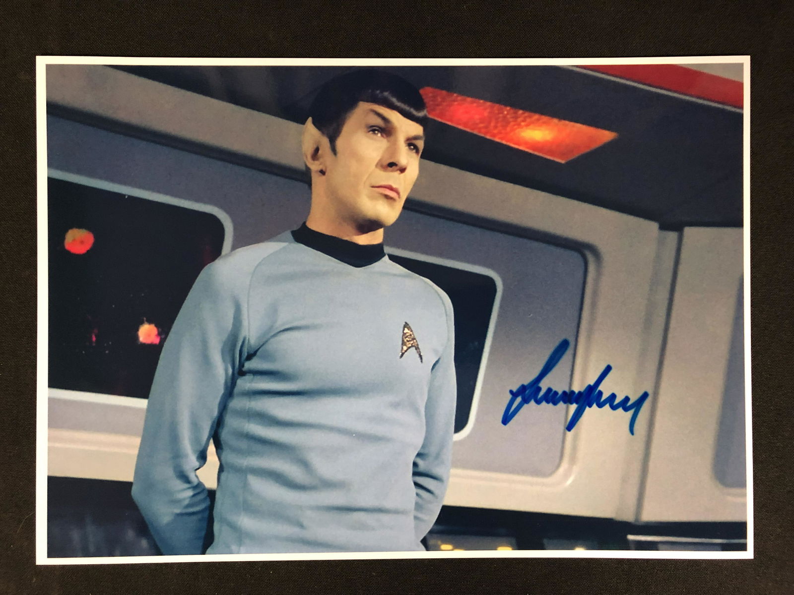 LEONARD NIMOY SIGNED 8X10 PHOTO (RA COA) (1 of 3)
