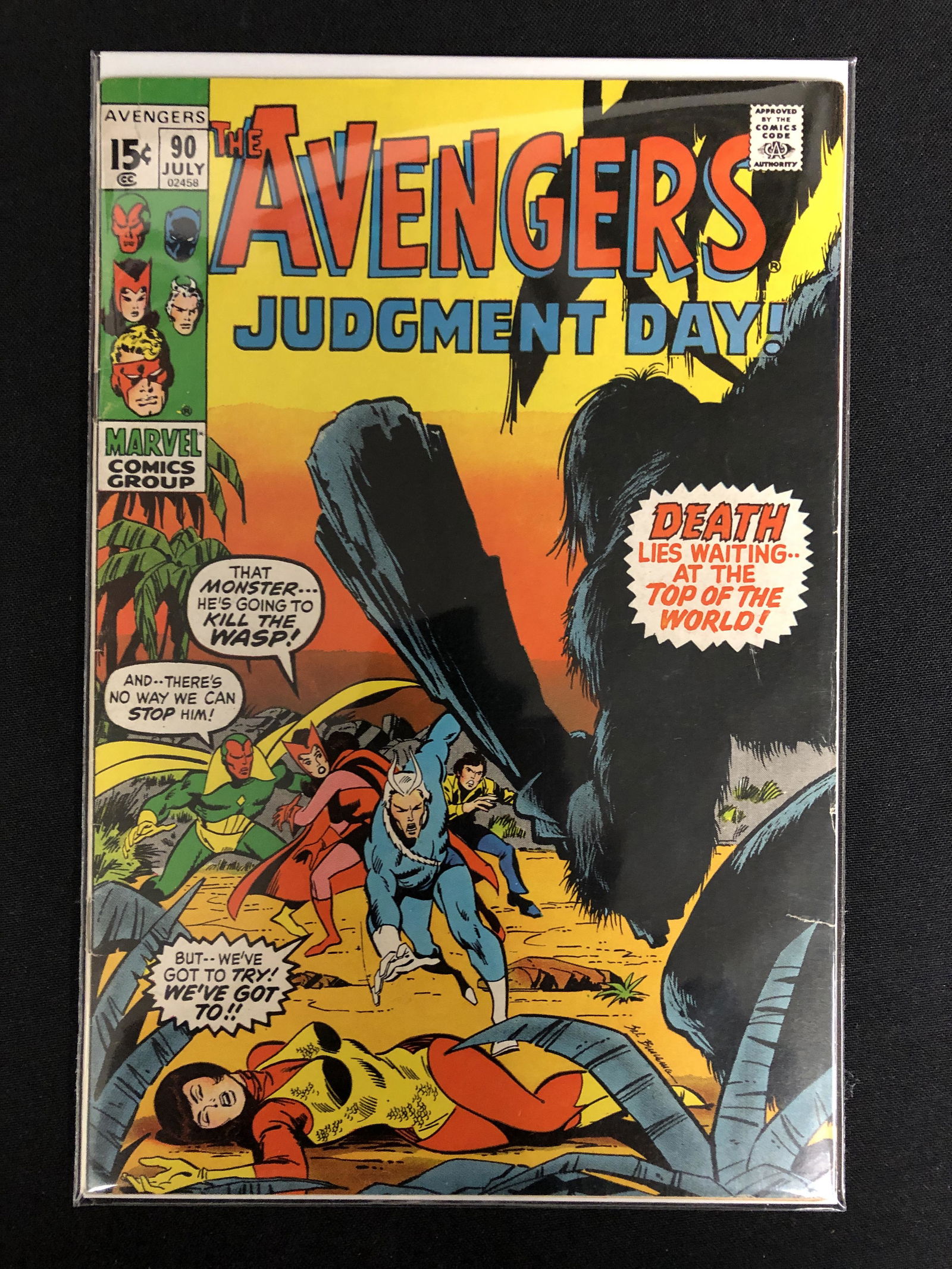 THE AVENGERS Judgement Day! #90 (MARVEL COMICS) (1 of 1)