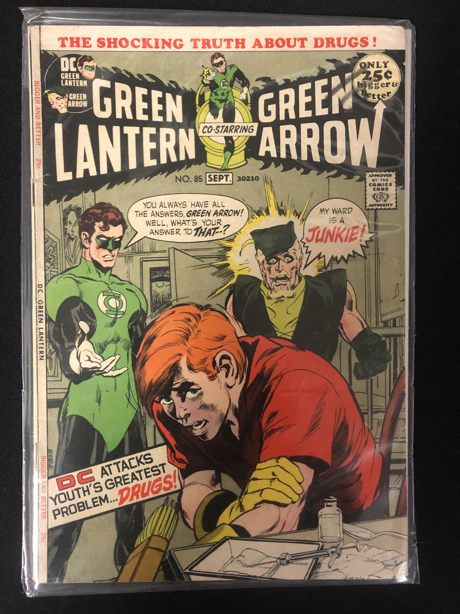 GREEN LANTERN Co-Starring GREEN ARROW #85 (DC COMICS) (1 of 1)
