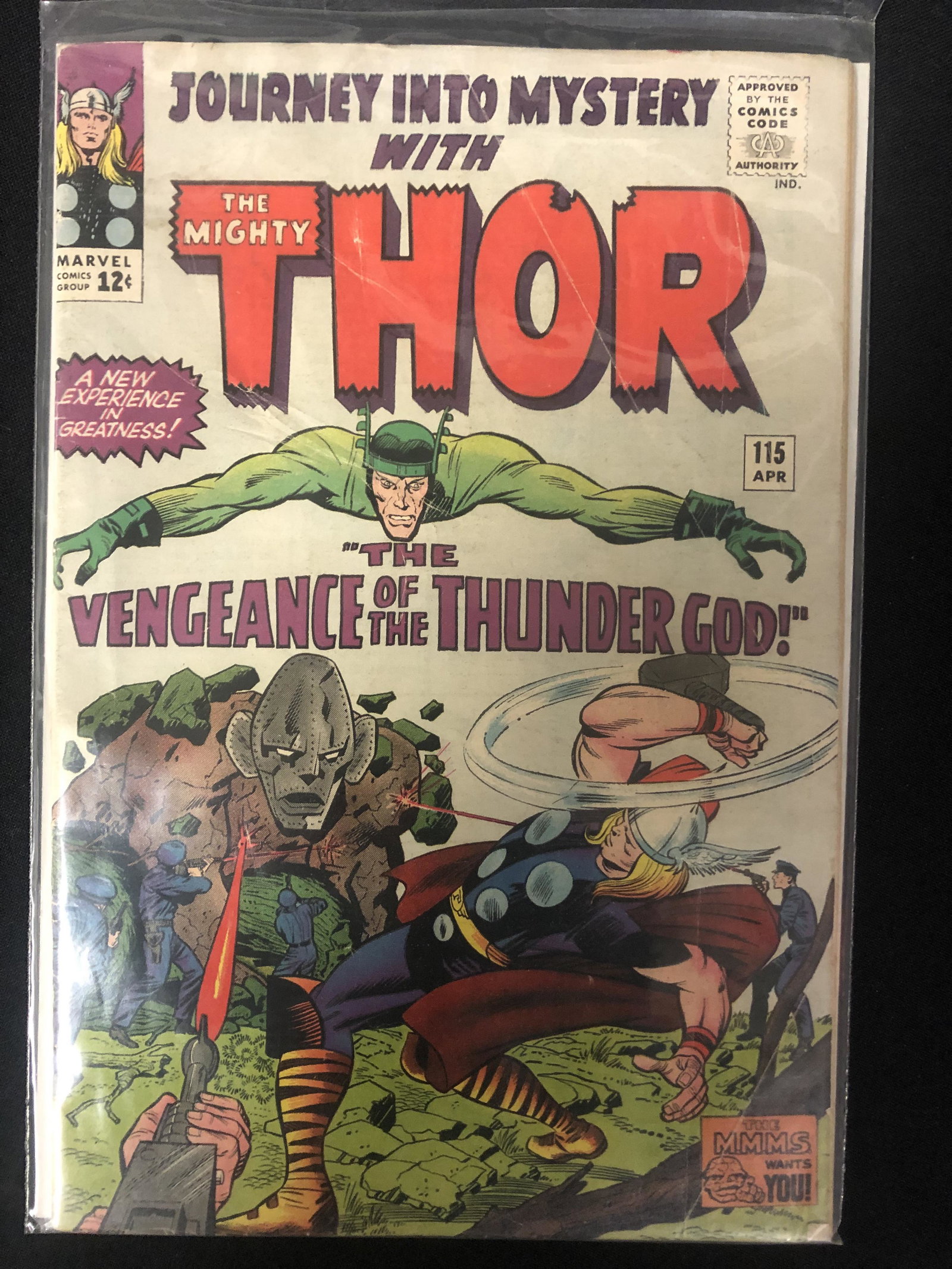 THE MIGHTY THOR #115 (MARVEL COMICS): THE MIGHTY THOR #115 (MARVEL COMICS)