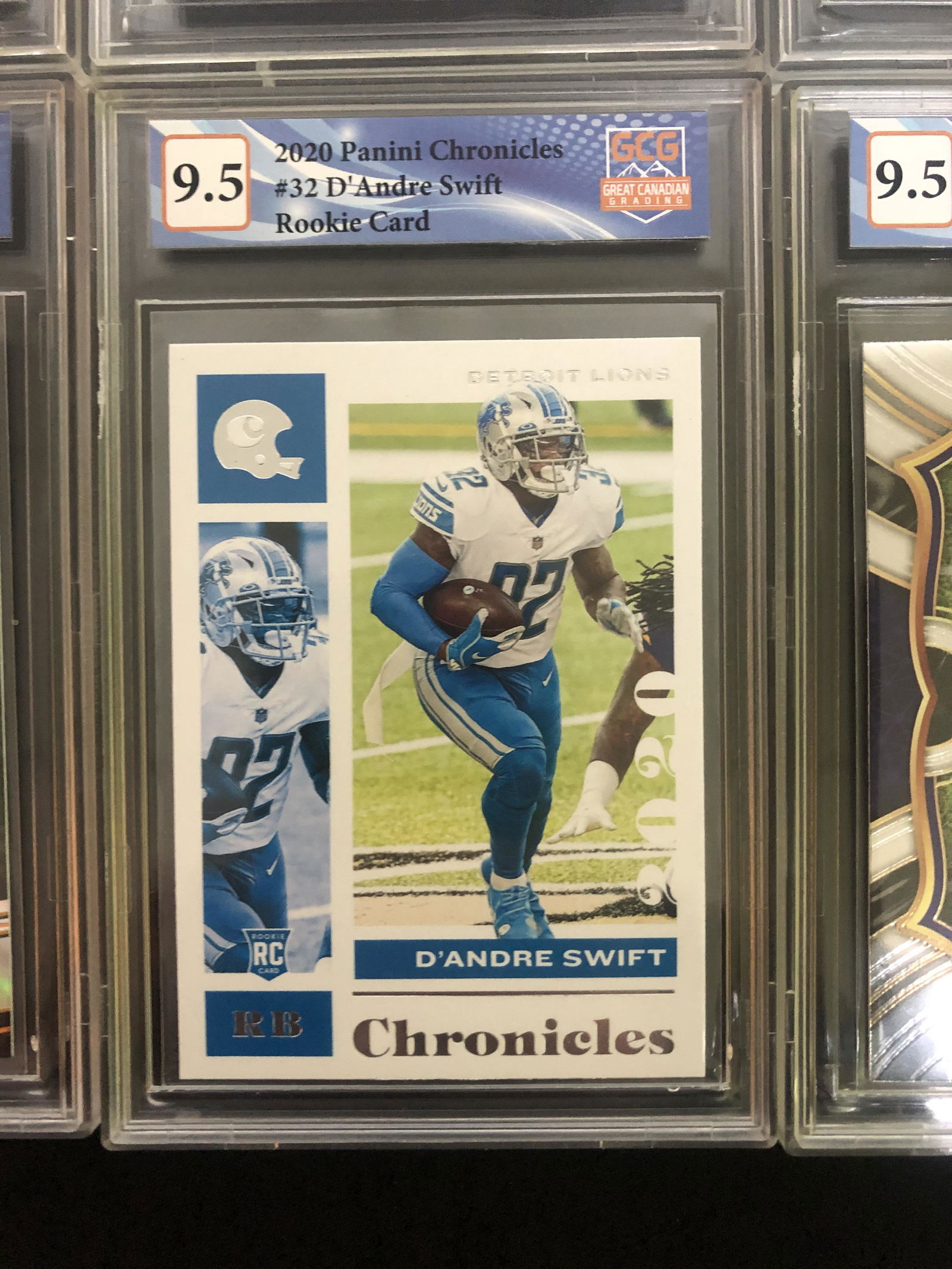 2020 PANINI CHRONICLES #32 D'ANDRE SWIFT RC (GCG 9.5) (1 of 1)