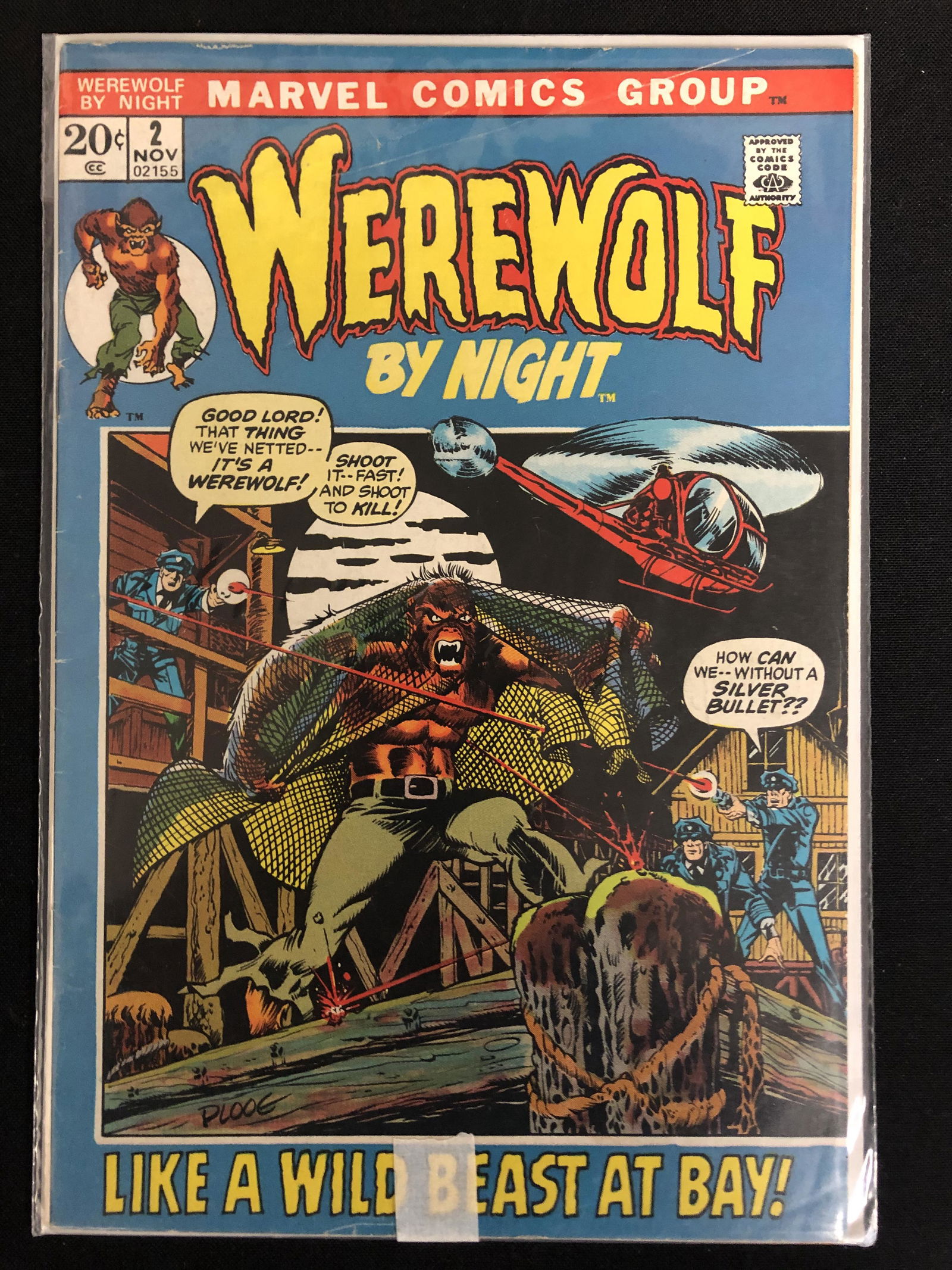 WEREWOLF BY NIGHT #2 (MARVEL COMICS) (1 of 1)