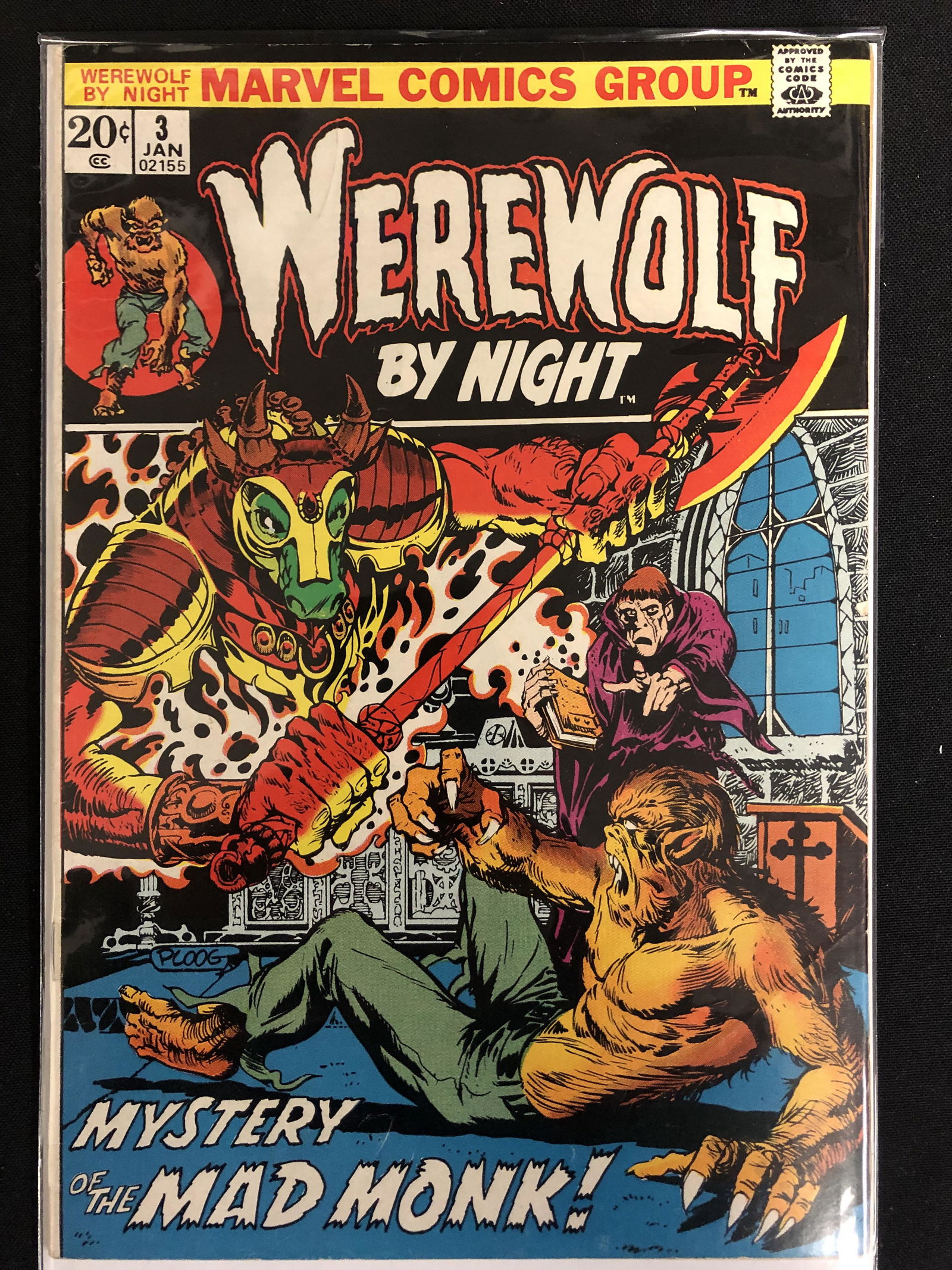 WEREWOLF BY NIGHT #3 (MARVEL COMICS) (1 of 1)