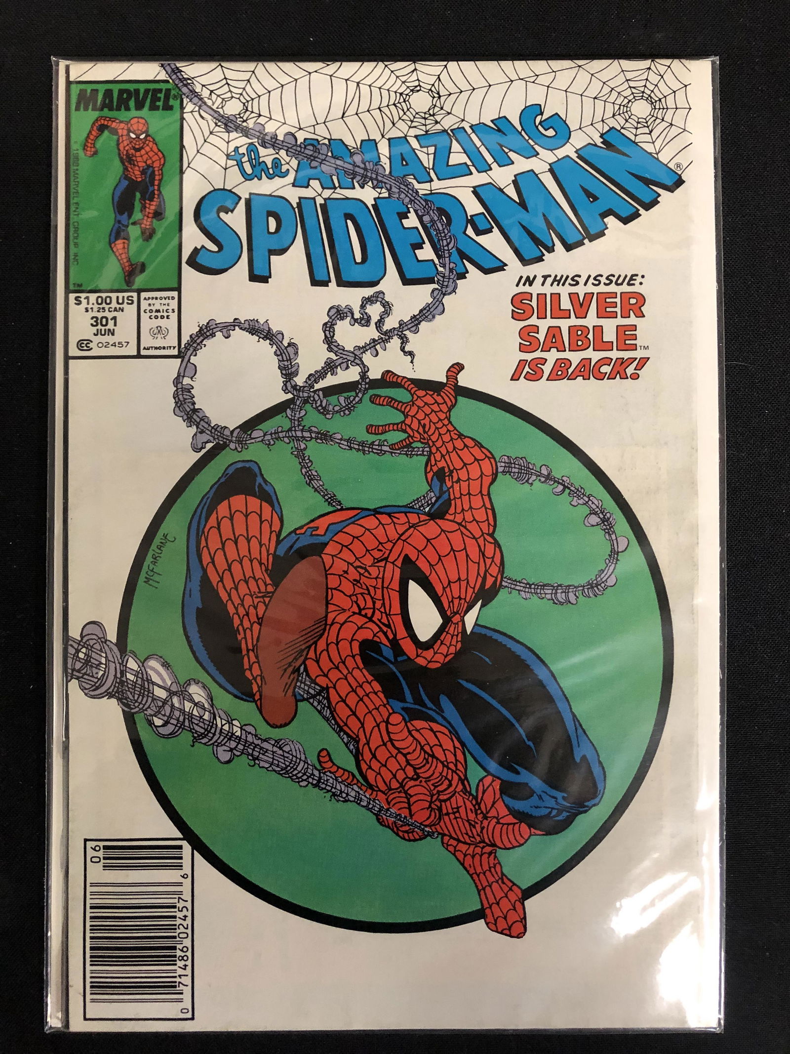 The AMAZING SPIDER-MAN #301 (MARVEL COMICS) (1 of 1)