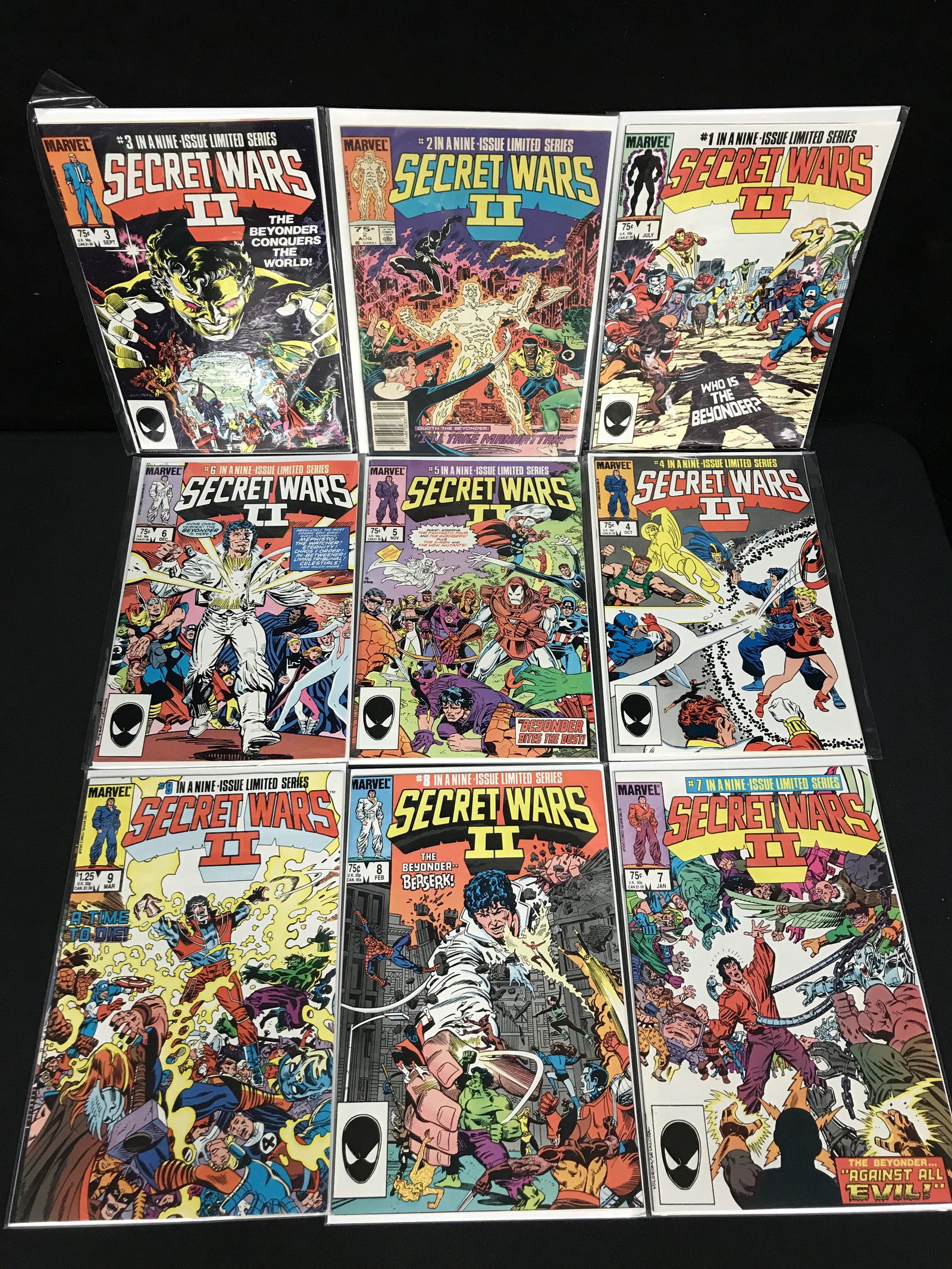 SECRET WARS II COMIC BOOK LOT (MARVEL COMICS) (1 of 1)