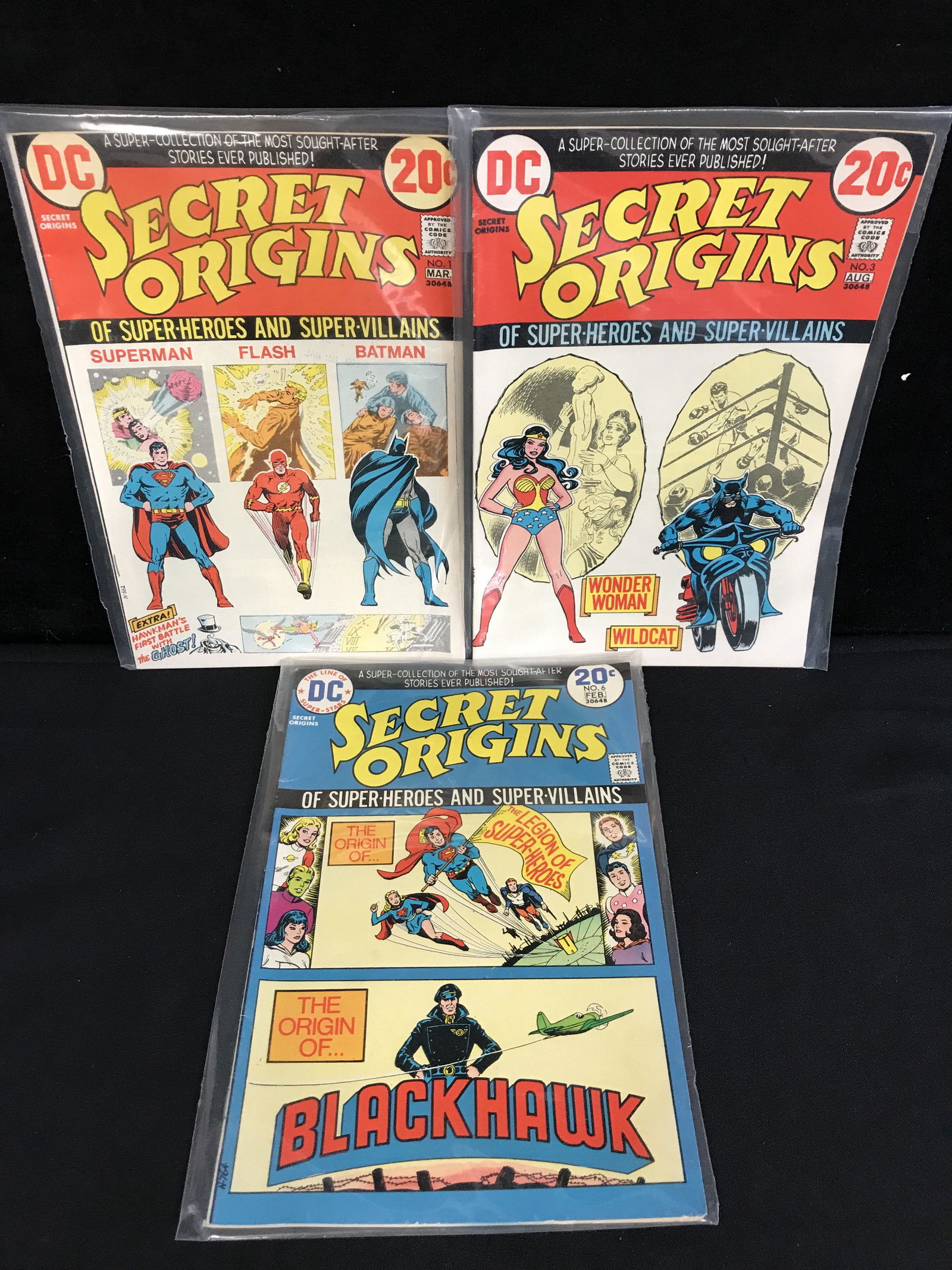SECRET ORIGINS COMIC BOOK LOT (DC COMICS) (1 of 1)