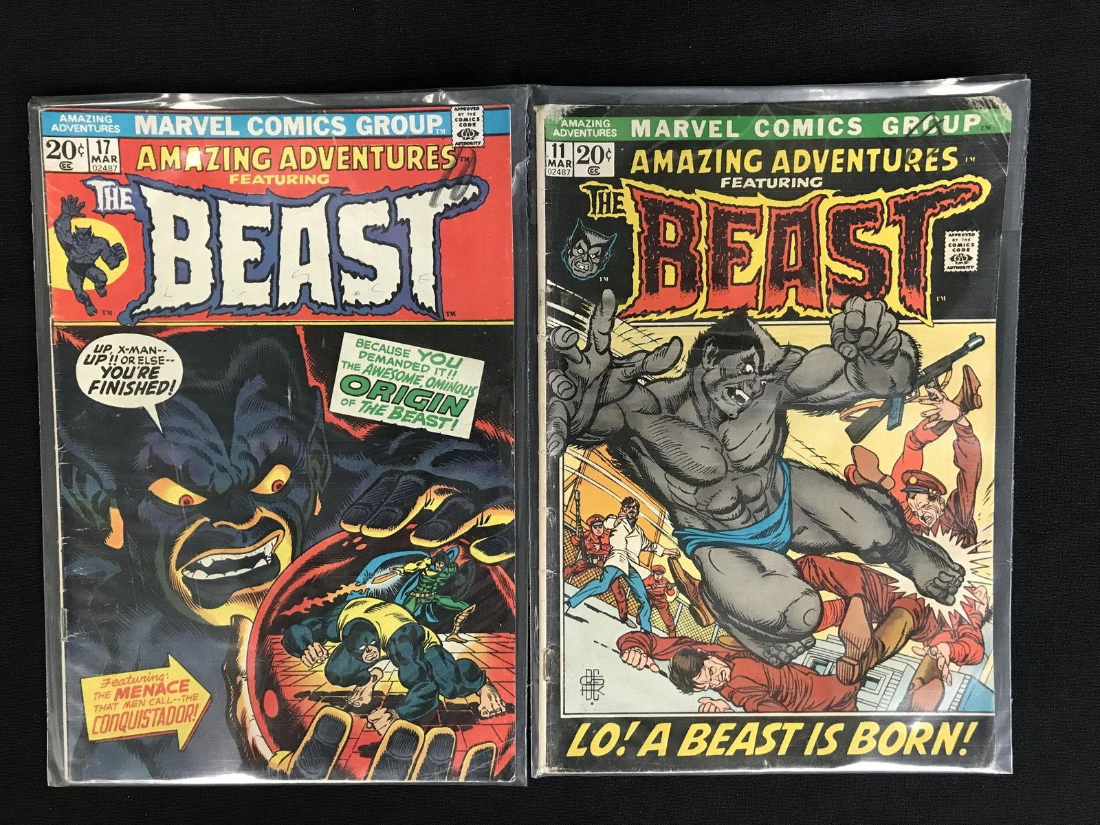 AMAZING ADVENTURES Featuring THE BEAST #17/ #11 (MARVEL (1 of 1)