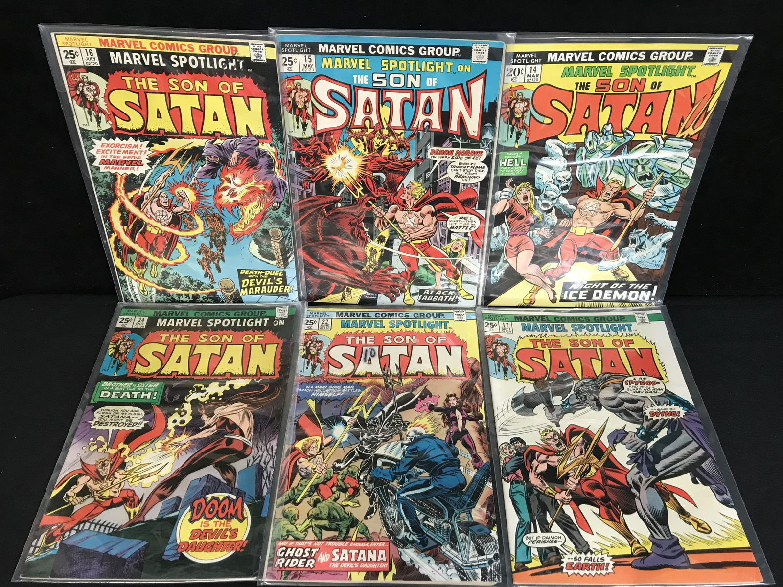 THE SON OF SATAN COMIC BOOK LOT (MARVEL COMICS) (1 of 1)