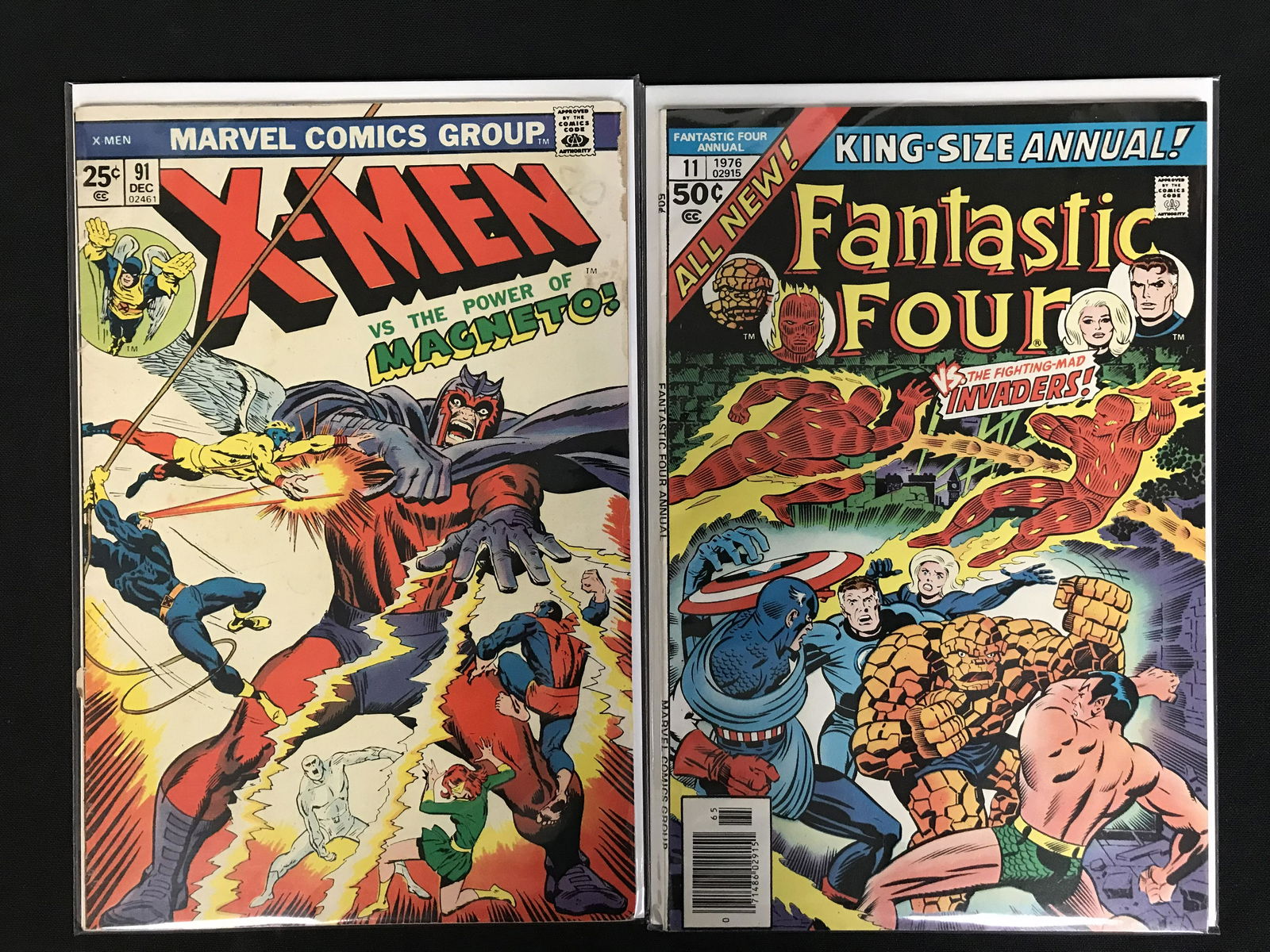 X-MEN #91/ FANTASTIC FOUR #11 (MARVEL COMICS) (1 of 1)