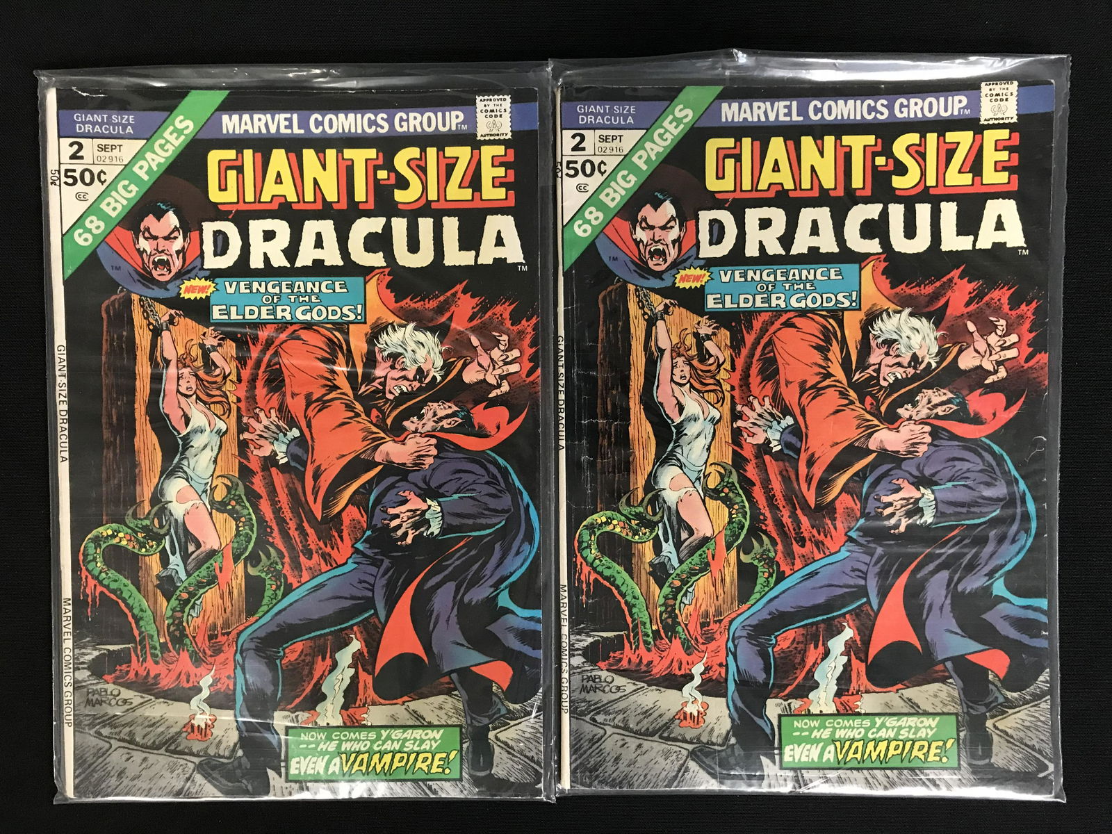 GIANT-SIZE DRACULA #2 (MARVEL COMICS) X2 (1 of 1)
