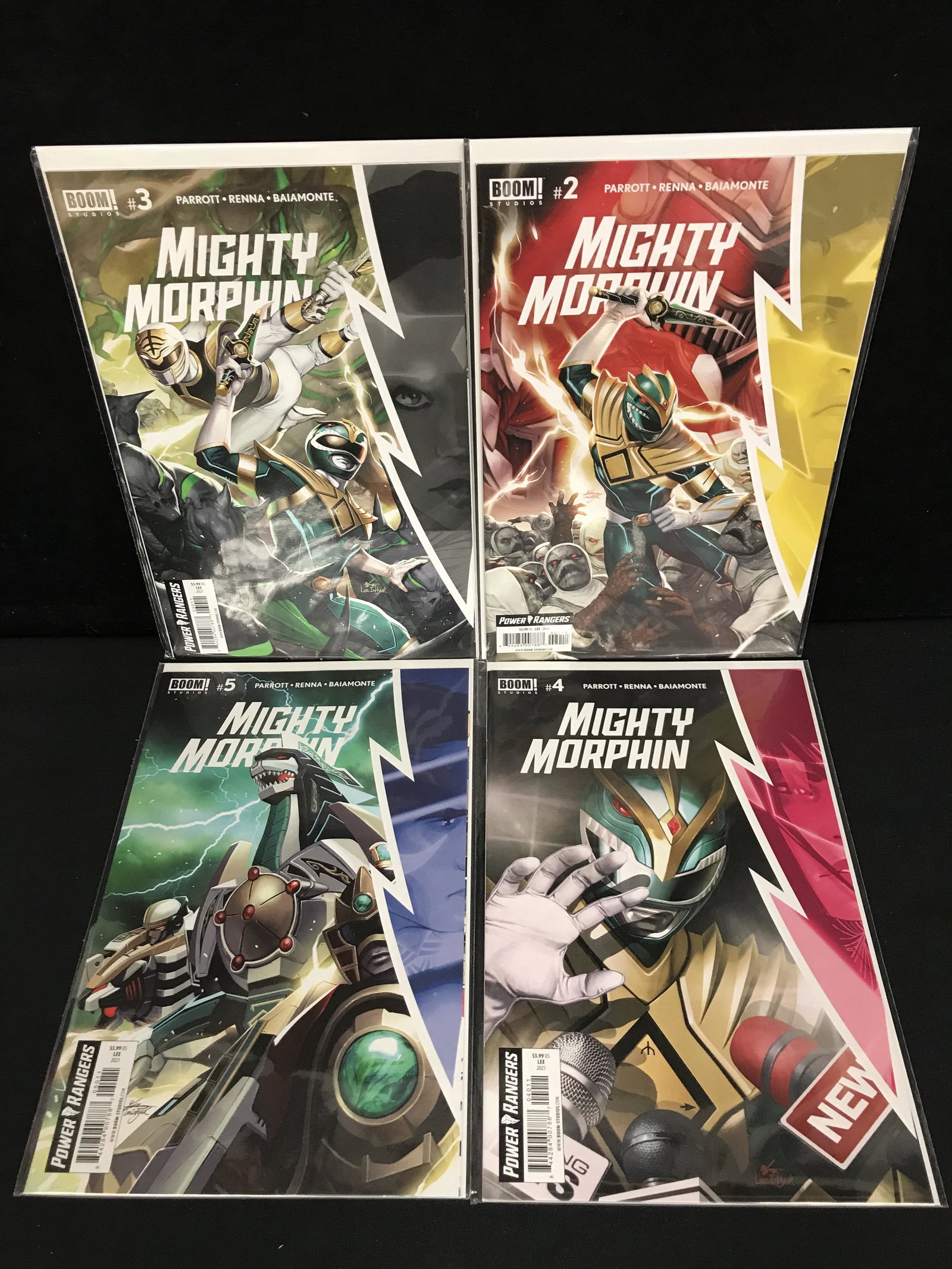 MIGHTY MORPHIN #2-5 (BOOM! STUDIOS): MIGHTY MORPHIN #2-5 (BOOM! STUDIOS)