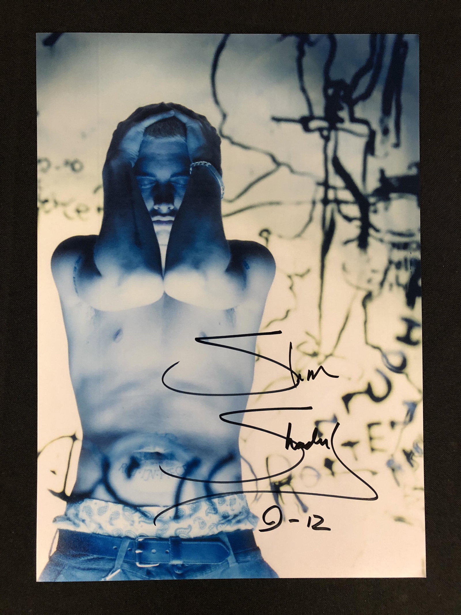 EMINEM SIGNED 8 X 10 (RA COA): EMINEM SIGNED 8 X 10 (RA COA)