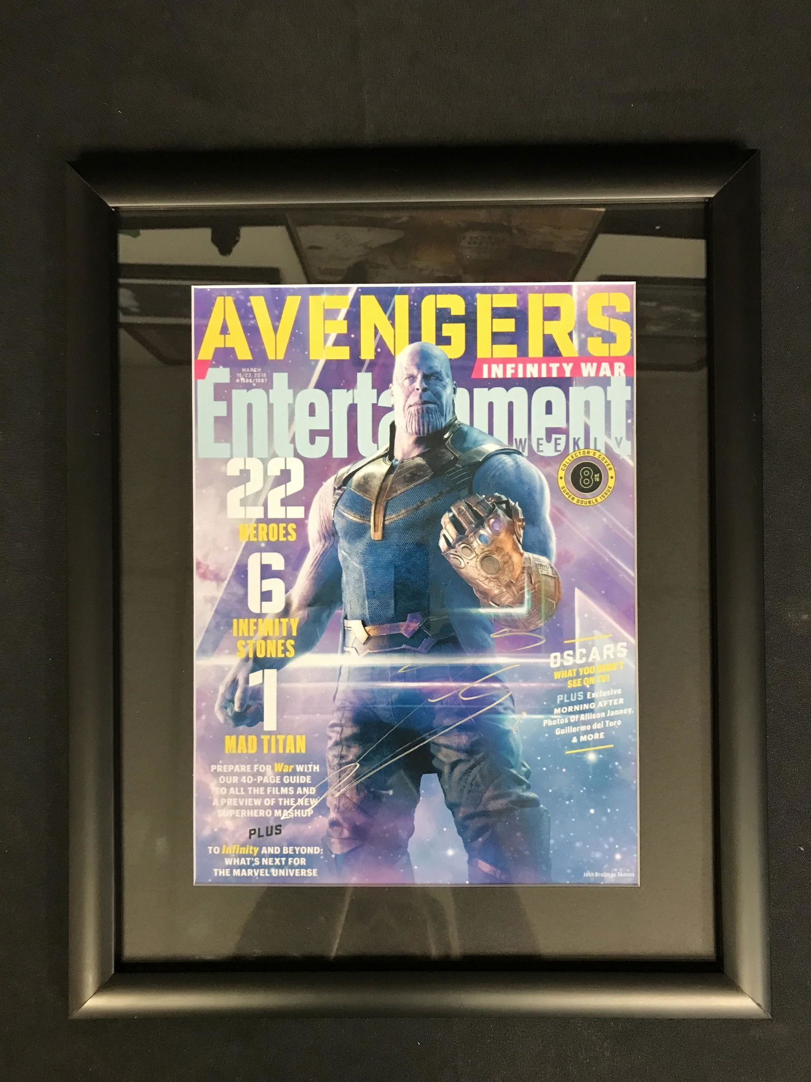 DAVE BAUTISTA SIGNED AVENGERS 8 X10 (RA COA) (1 of 2)