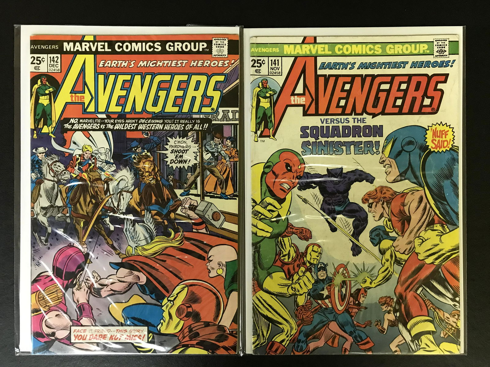BRONZE AGE AVENGERS COMIC BOOK LOT (1 of 1)