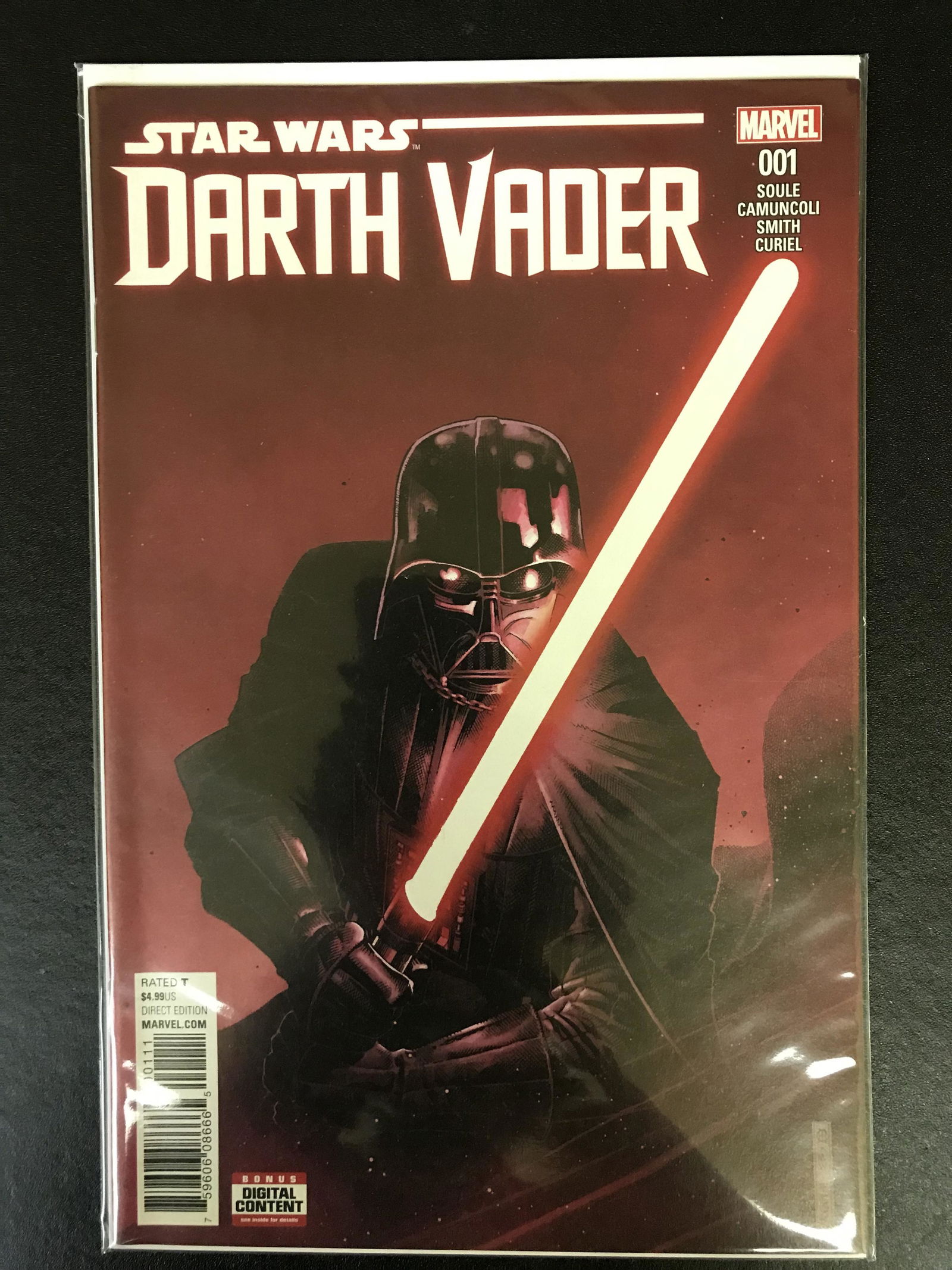 Star Wars DARTH VADER #001 (MARVEL COMICS) (1 of 1)