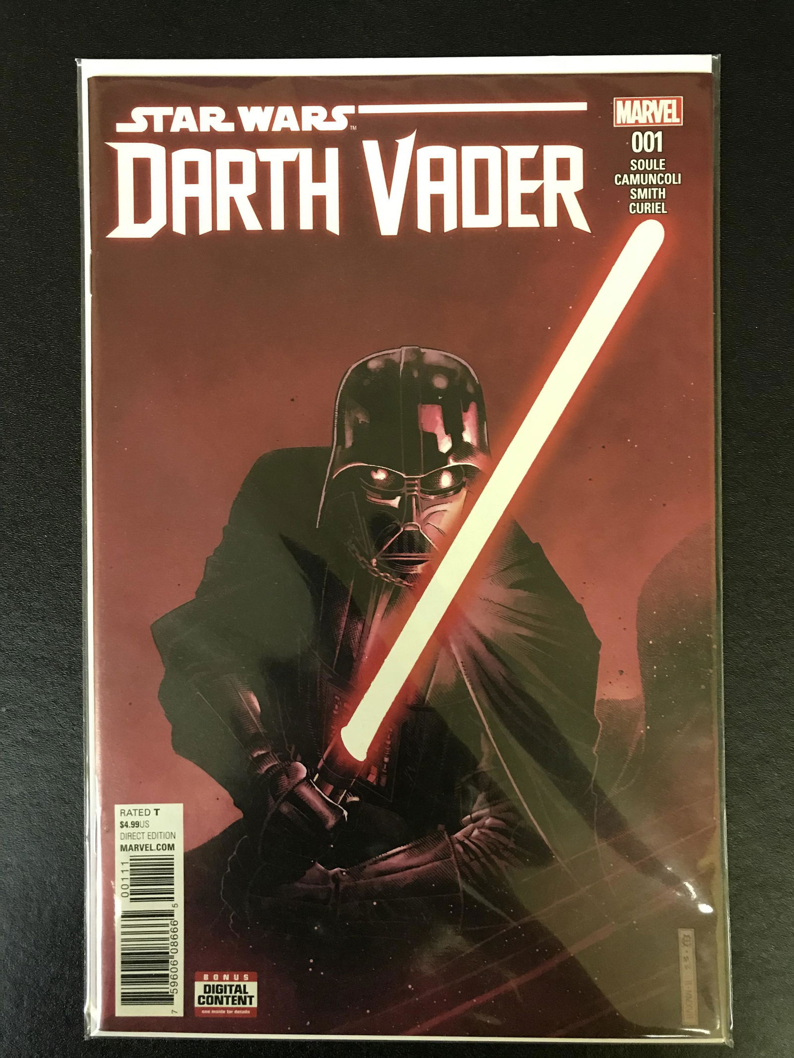 Star Wars DARTH VADER #001 (MARVEL COMICS) (1 of 1)