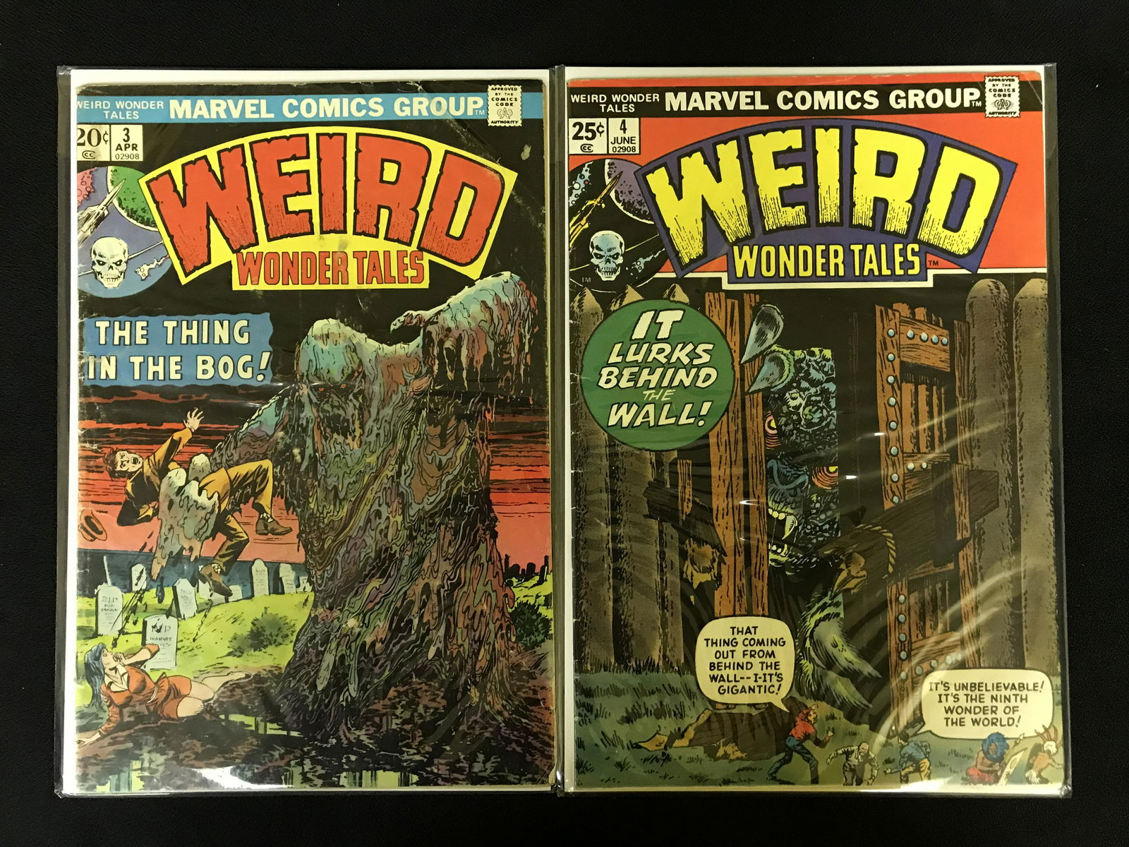 WEIRD WONDER TALES #3-4 (MARVEL COMICS) (1 of 1)